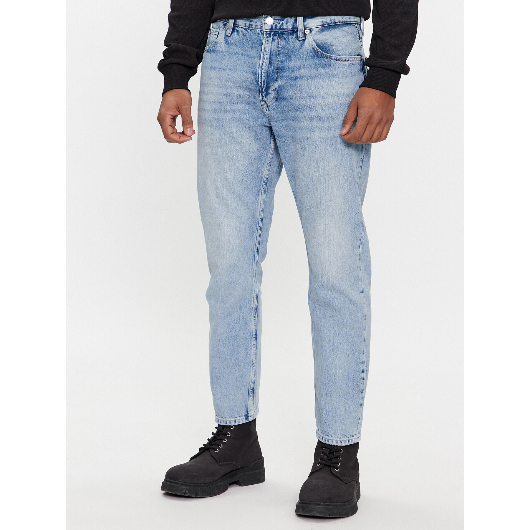 Calvin Klein Jeans Дънки Dad Jean J30J324554 Син Regular Fit - Pepit.bg