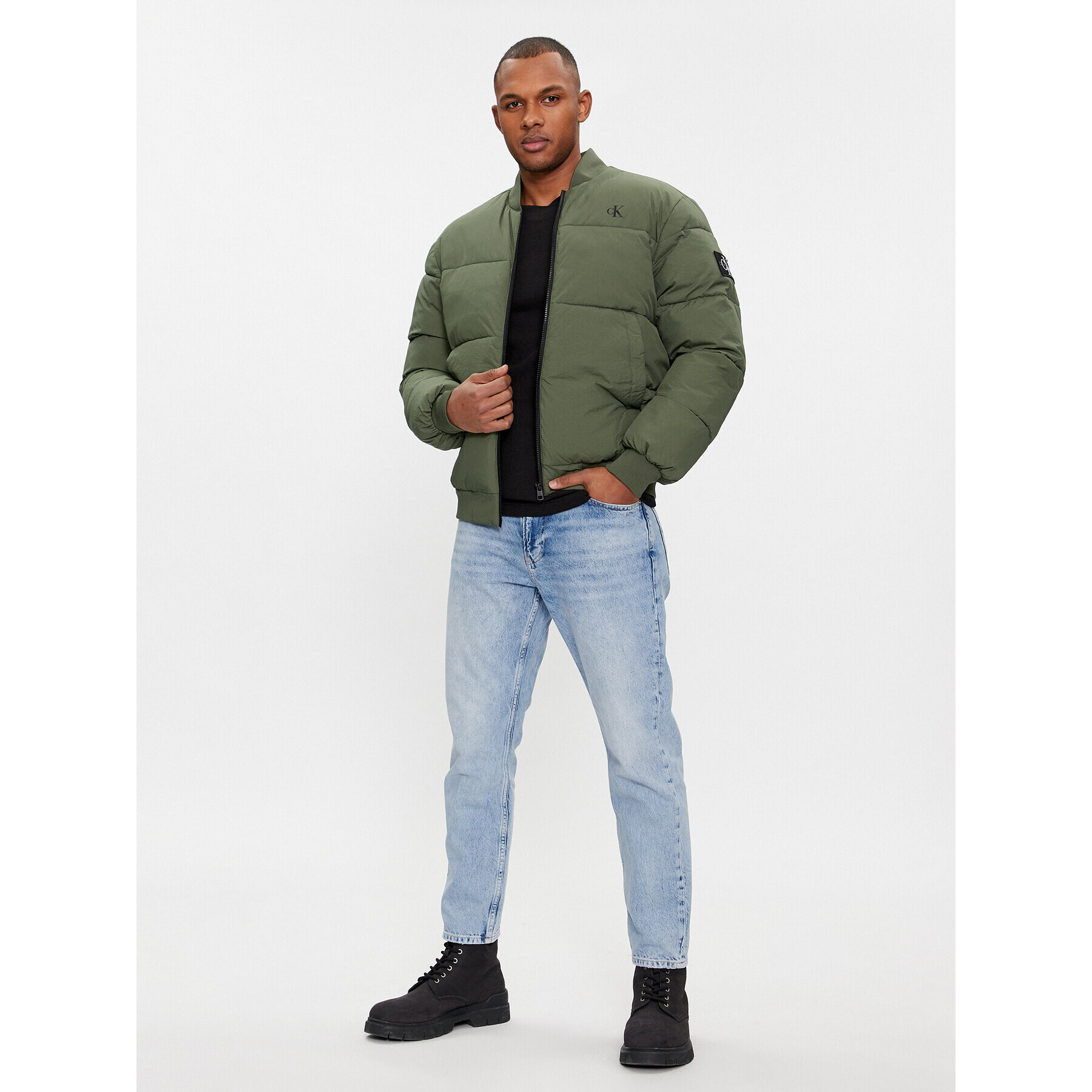 Calvin Klein Jeans Дънки Dad Jean J30J324554 Син Regular Fit - Pepit.bg