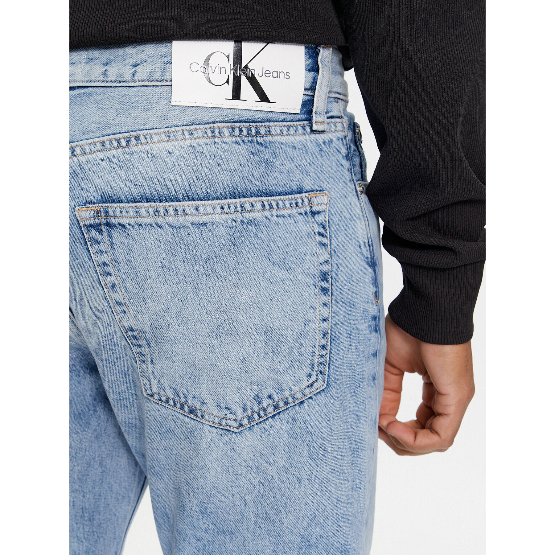 Calvin Klein Jeans Дънки Dad Jean J30J324554 Син Regular Fit - Pepit.bg