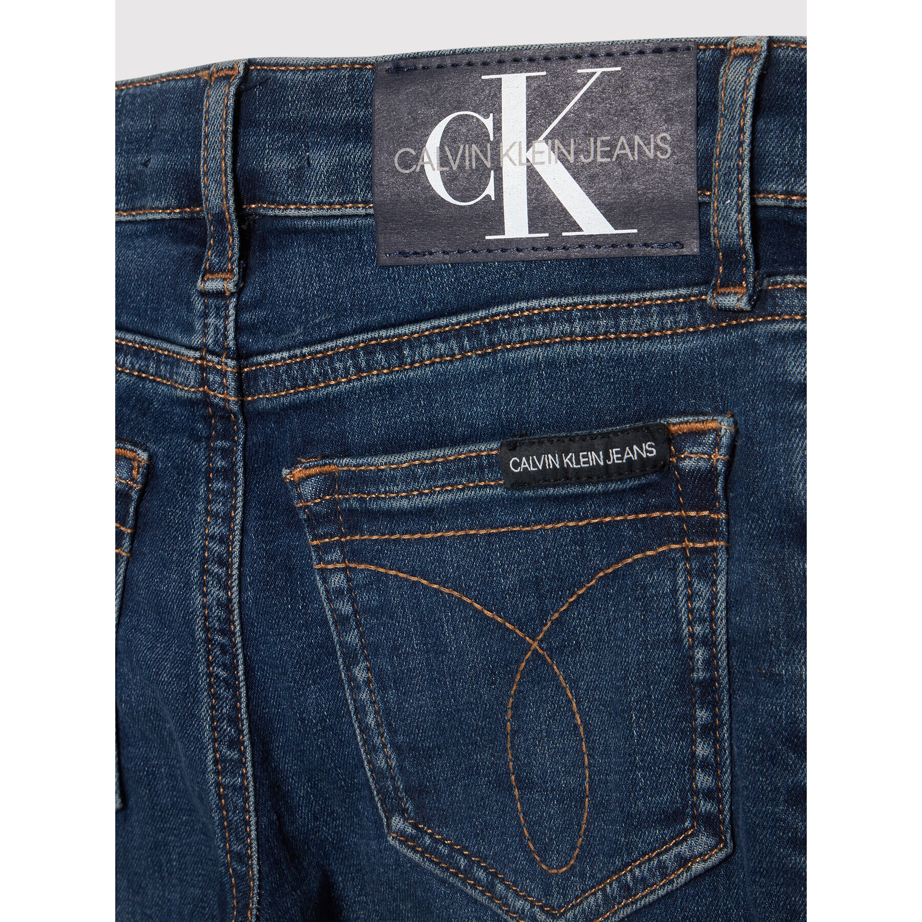 Calvin Klein Jeans Дънки Ess IG0IG01073 Тъмносин Skinny Fit - Pepit.bg