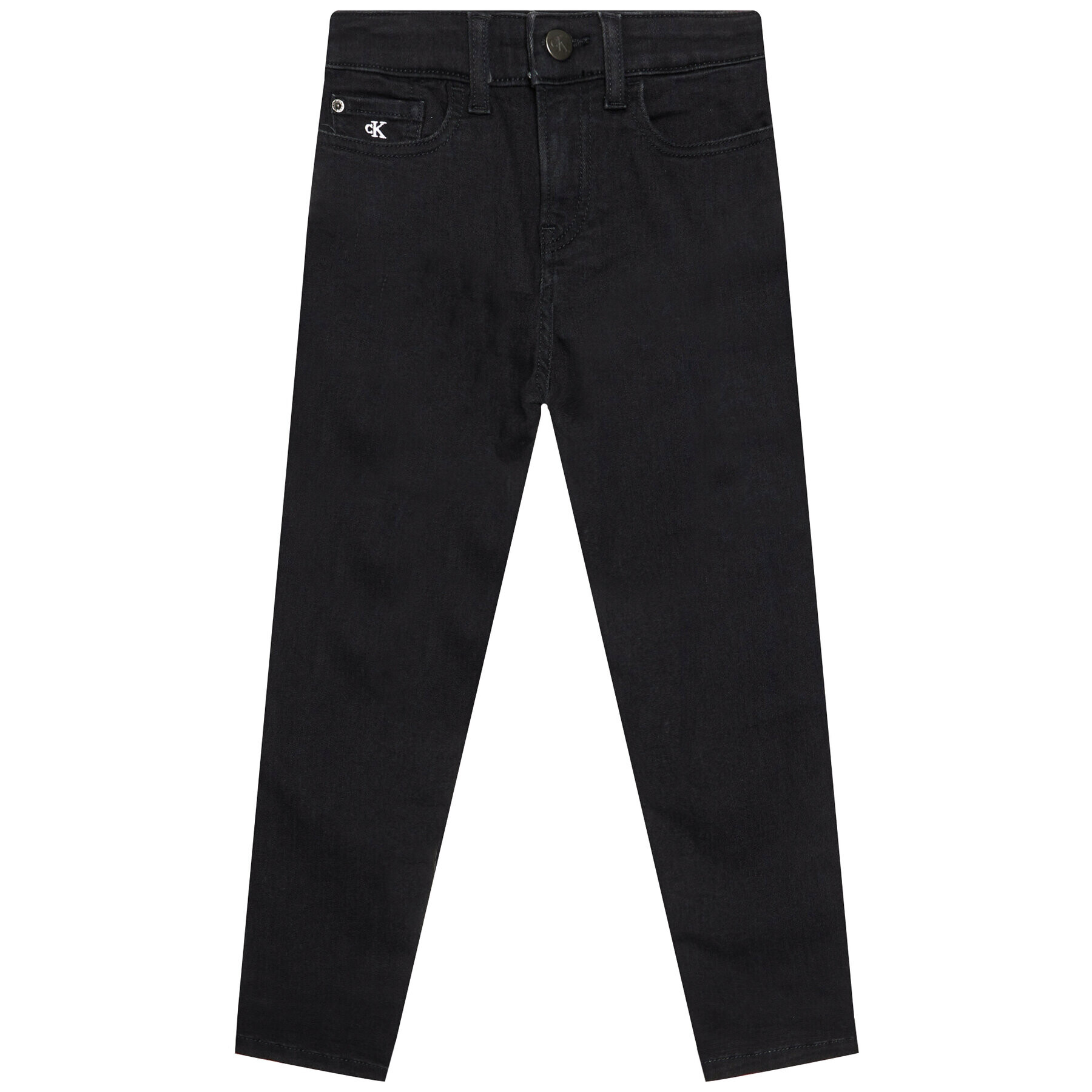 Calvin Klein Jeans Дънки IB0IB00766 Черен Slim Fit - Pepit.bg