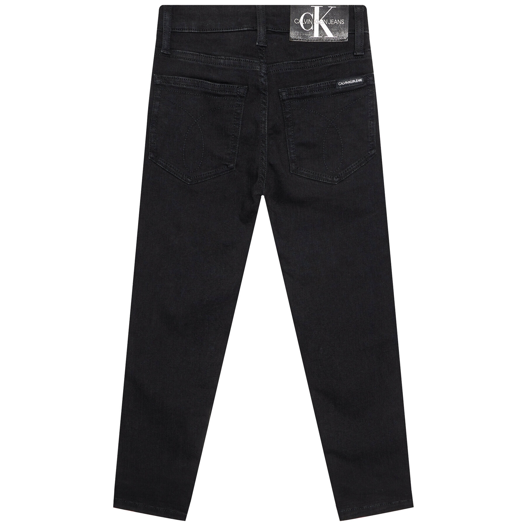 Calvin Klein Jeans Дънки IB0IB00766 Черен Slim Fit - Pepit.bg