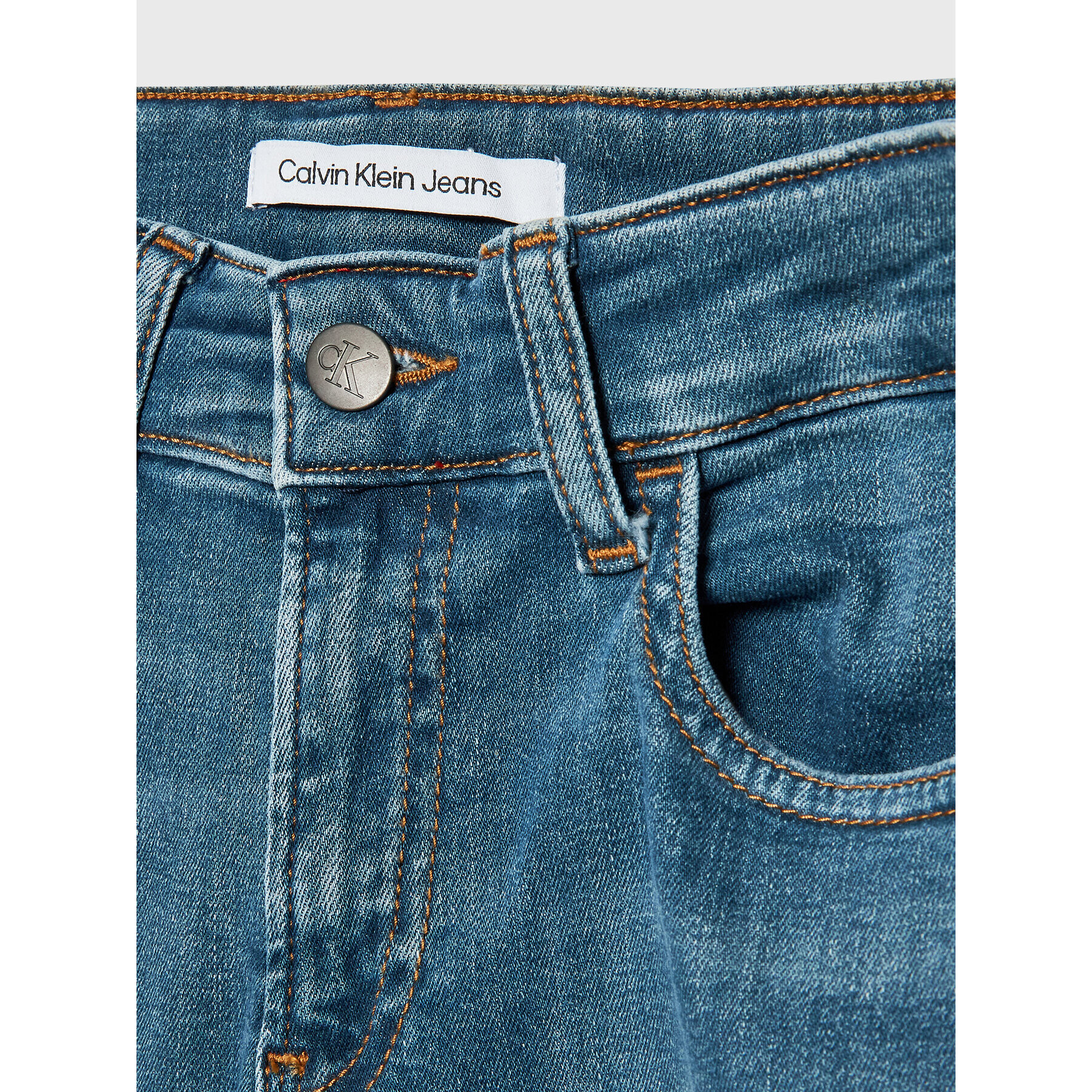Calvin Klein Jeans Дънки IB0IB01260 Син Regular Fit - Pepit.bg