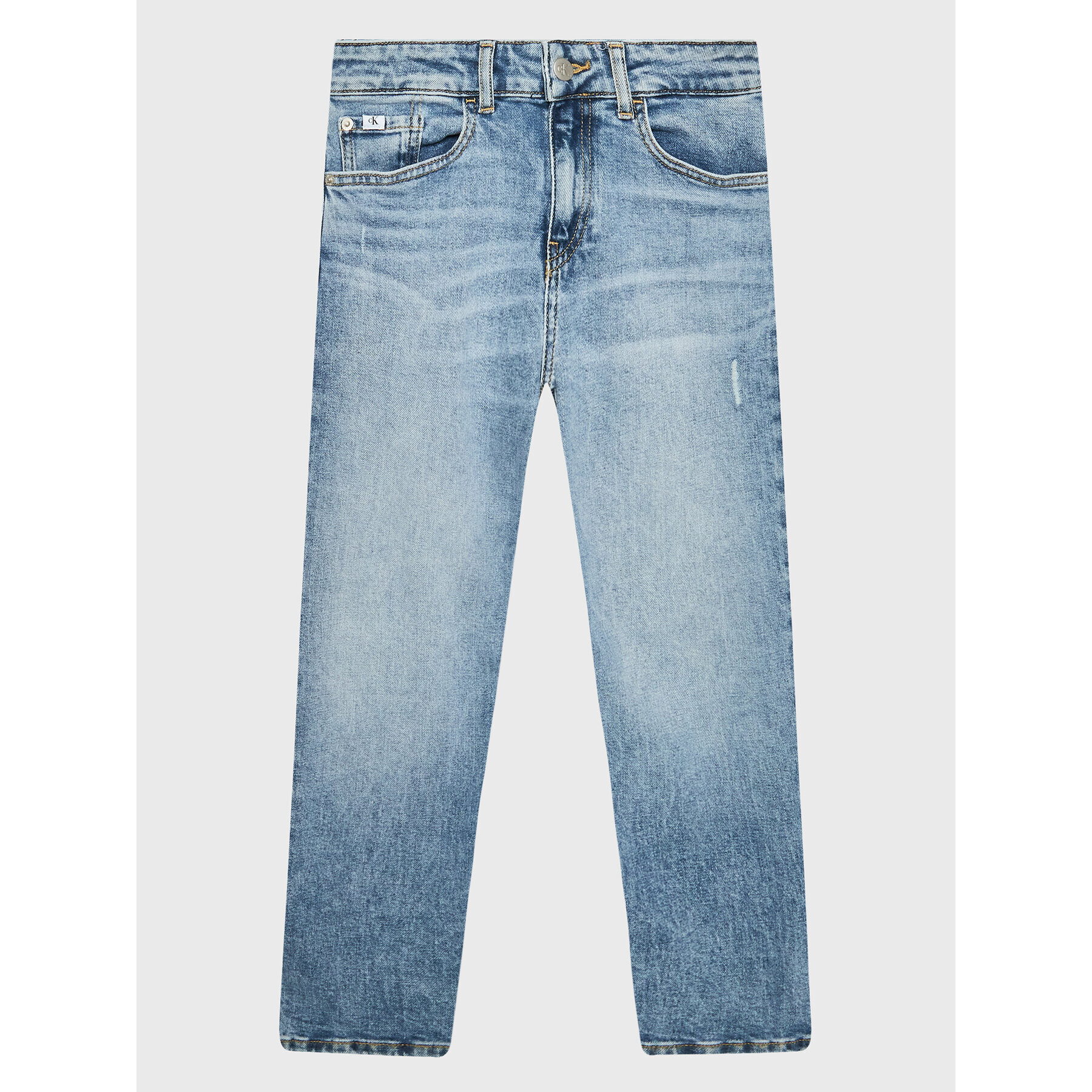 Calvin Klein Jeans Дънки IB0IB01377 Син Skater Fit - Pepit.bg