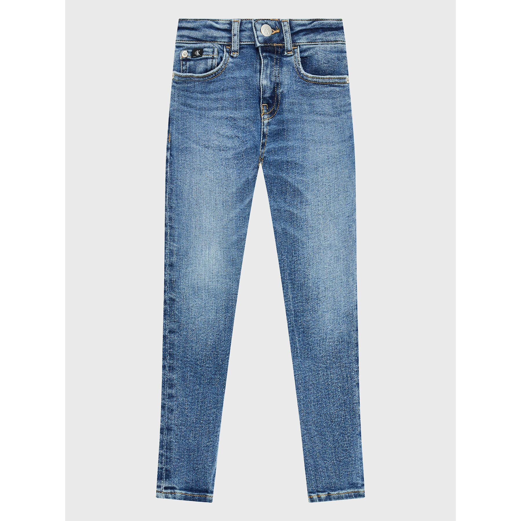 Calvin Klein Jeans Дънки IB0IB01551 Син Skinny Fit - Pepit.bg