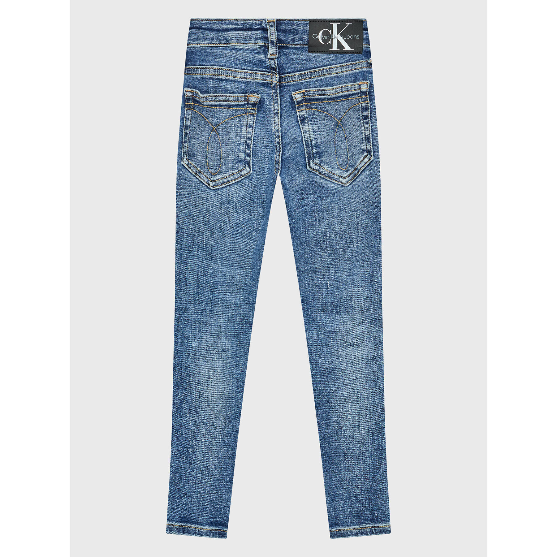 Calvin Klein Jeans Дънки IB0IB01551 Син Skinny Fit - Pepit.bg