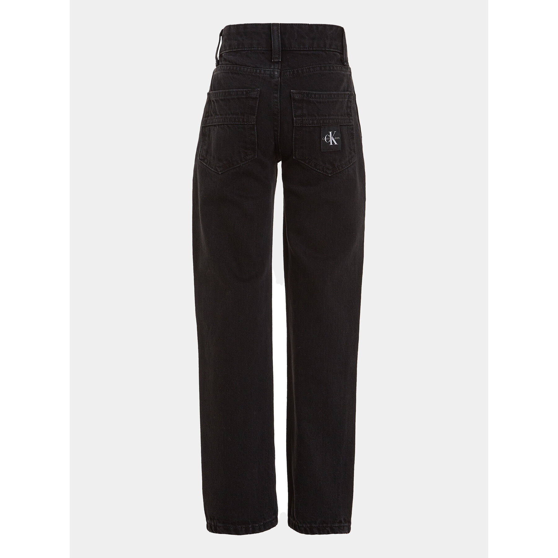 Calvin Klein Jeans Дънки IB0IB01788 Черен Straight Fit - Pepit.bg