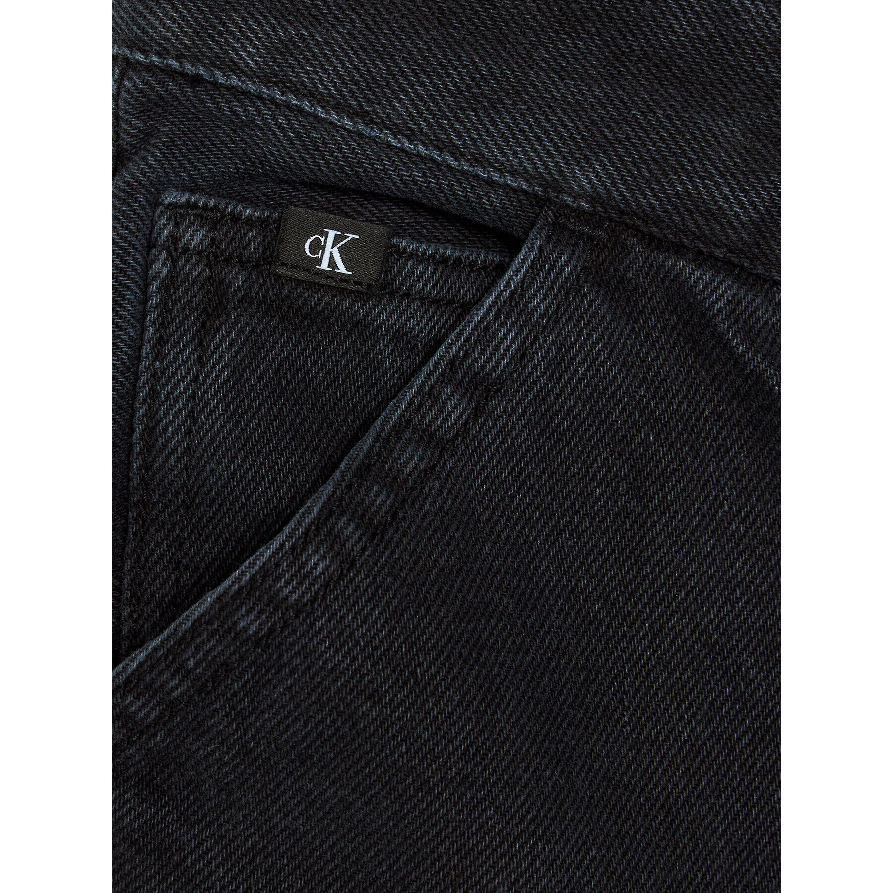 Calvin Klein Jeans Дънки IB0IB01908 Черен Regular Fit - Pepit.bg