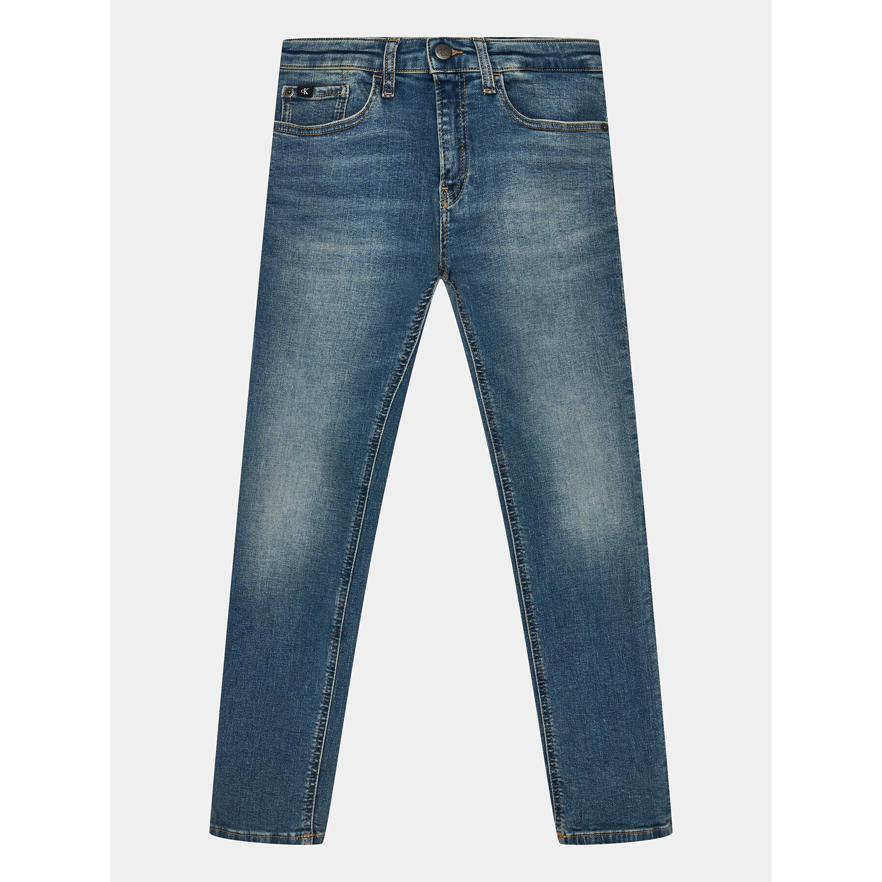 Calvin Klein Jeans Дънки IB0IB01912 Син Slim Fit - Pepit.bg