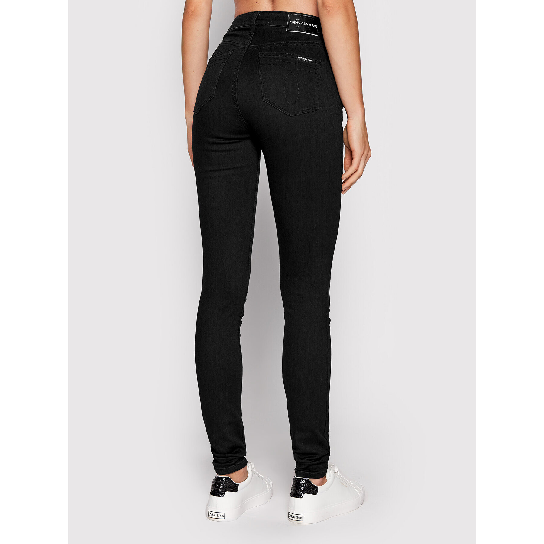 Calvin Klein Jeans Дънки J20J214104 Черен Skinny Fit - Pepit.bg