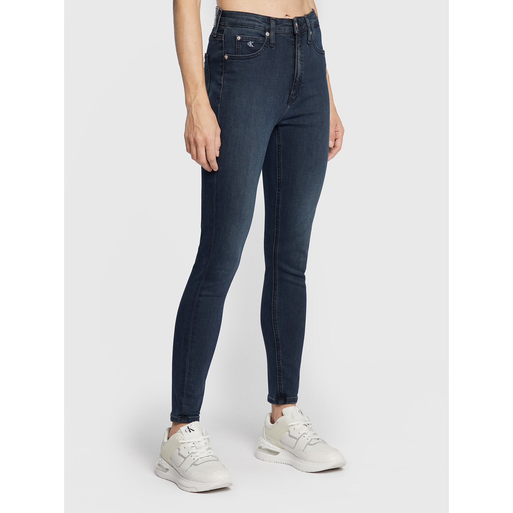 Calvin Klein Jeans Дънки J20J215788 Тъмносин Skinny Fit - Pepit.bg