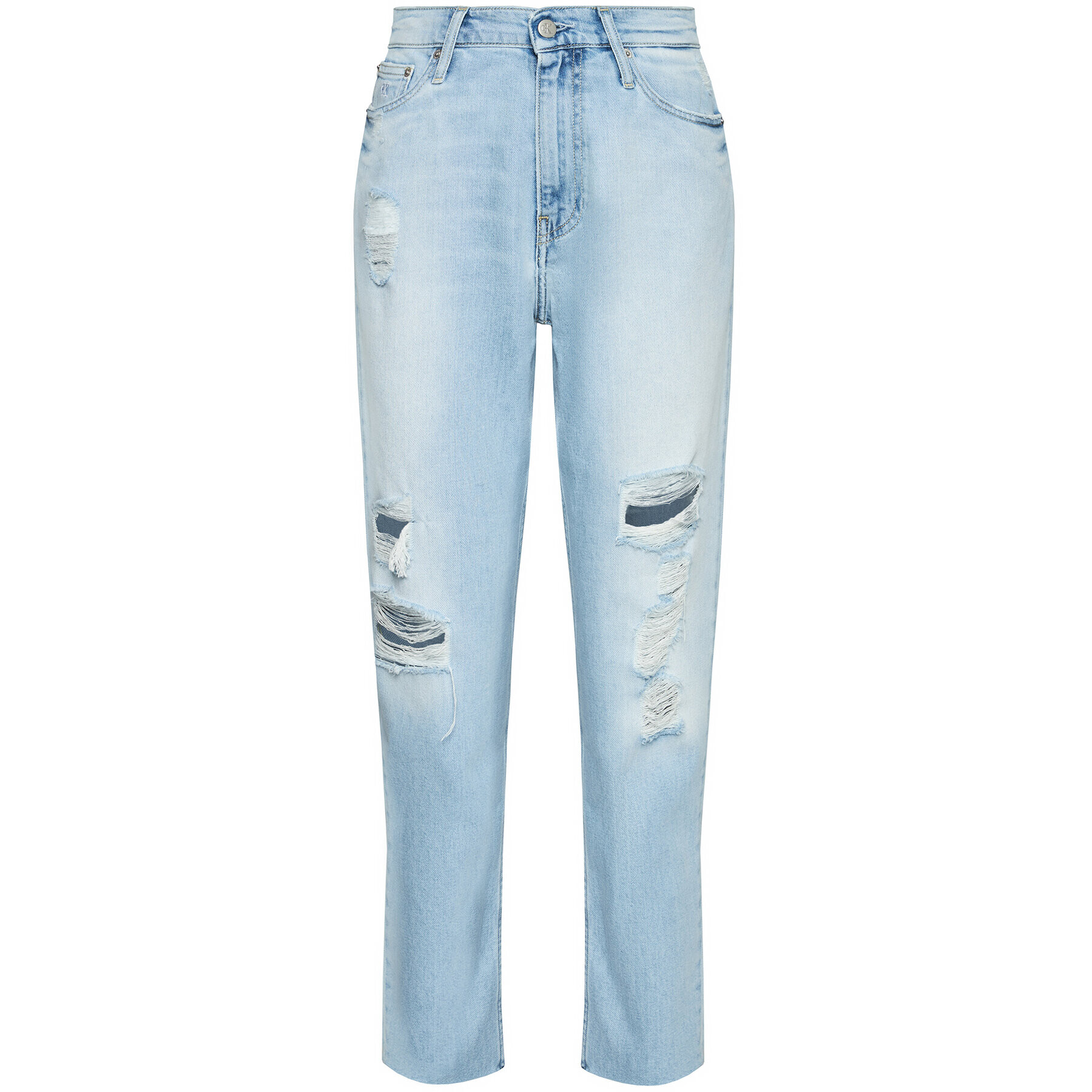 Calvin Klein Jeans Дънки J20J217150 Син Mom Fit - Pepit.bg