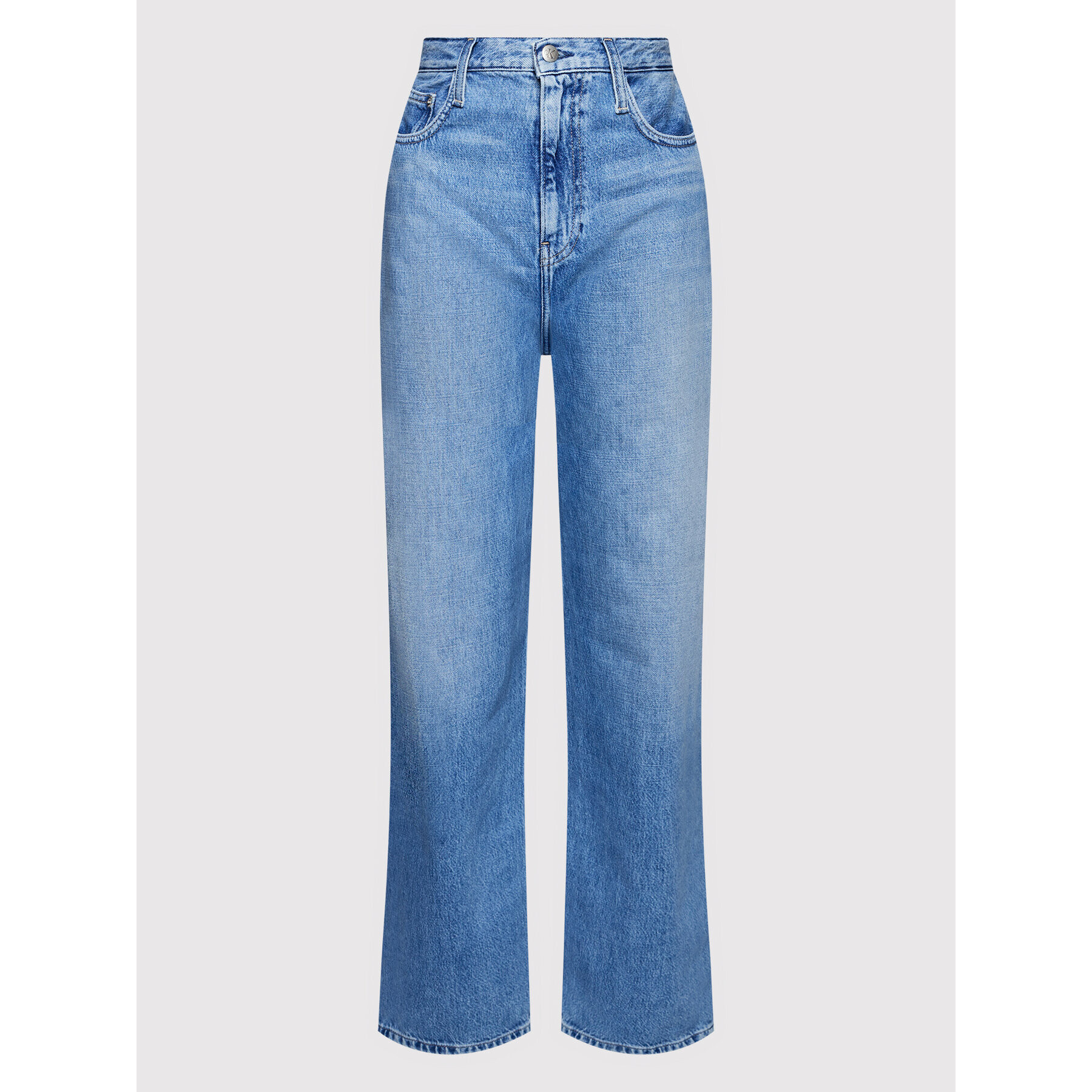 Calvin Klein Jeans Дънки J20J217866 Син Relaxed Fit - Pepit.bg