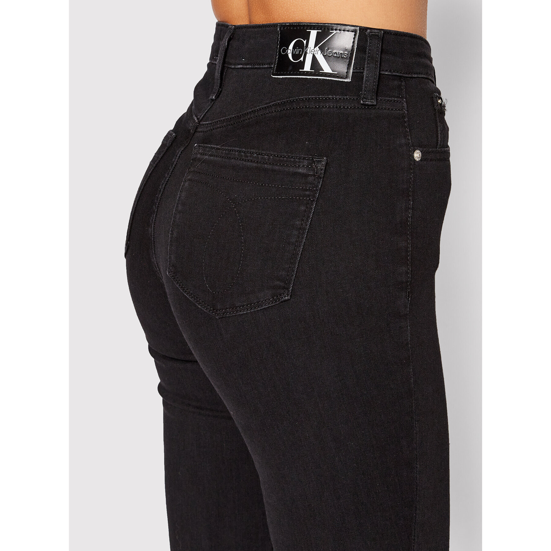 Calvin Klein Jeans Дънки J20J217892 Черен Skinny Fit - Pepit.bg