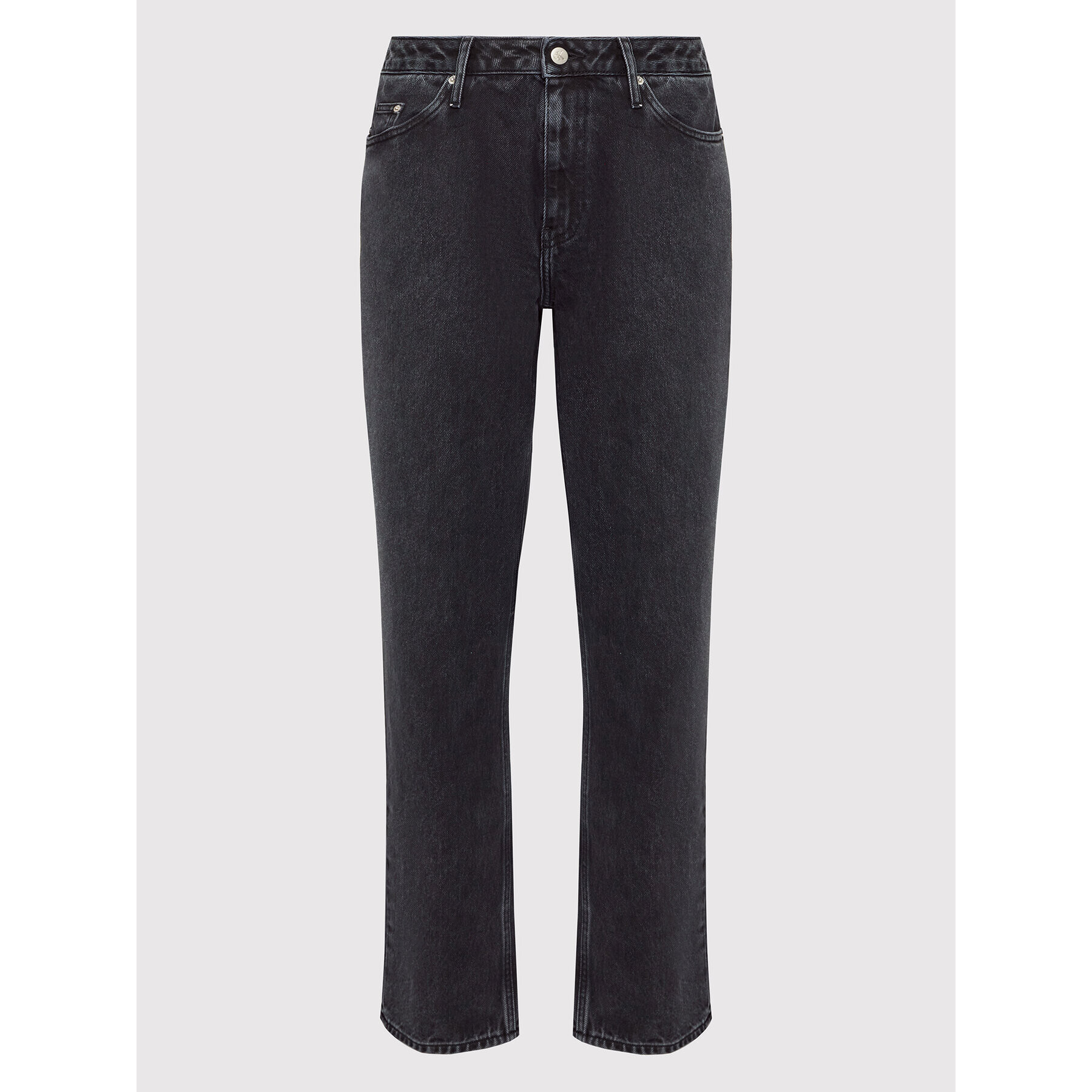 Calvin Klein Jeans Дънки J20J218614 Черен Relaxed Fit - Pepit.bg