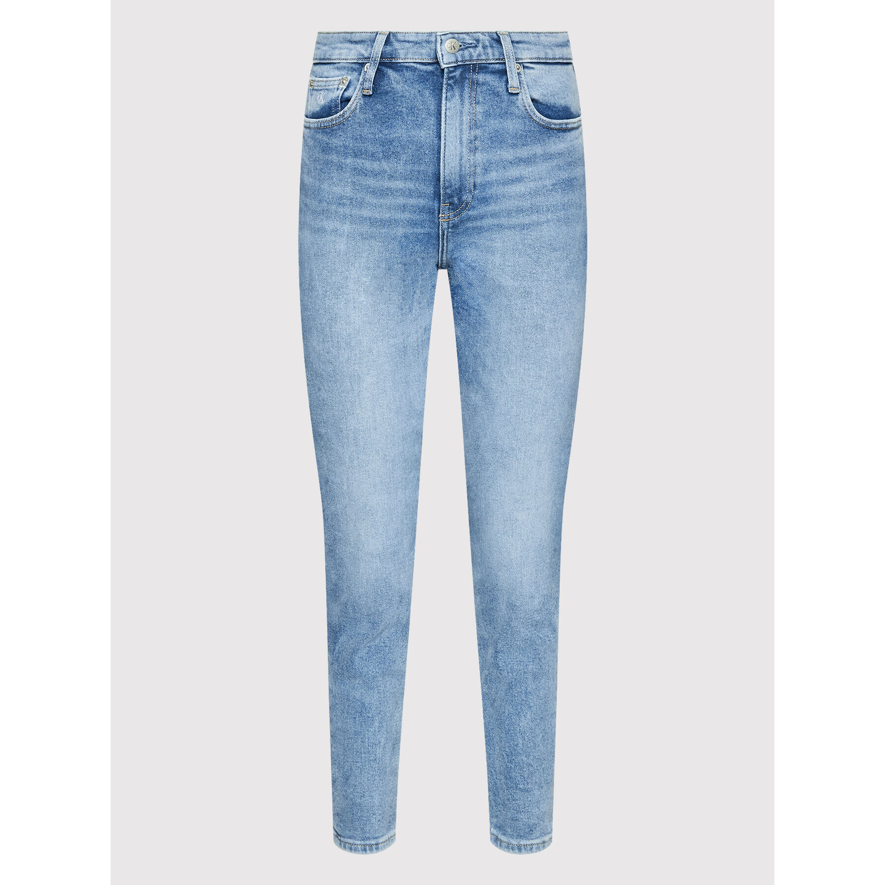 Calvin Klein Jeans Дънки J20J219319 Син Mom Fit - Pepit.bg