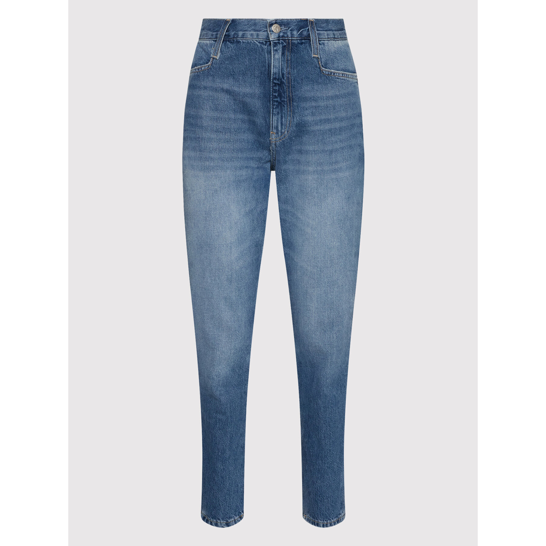 Calvin Klein Jeans Дънки J20J219329 Син Mom Fit - Pepit.bg