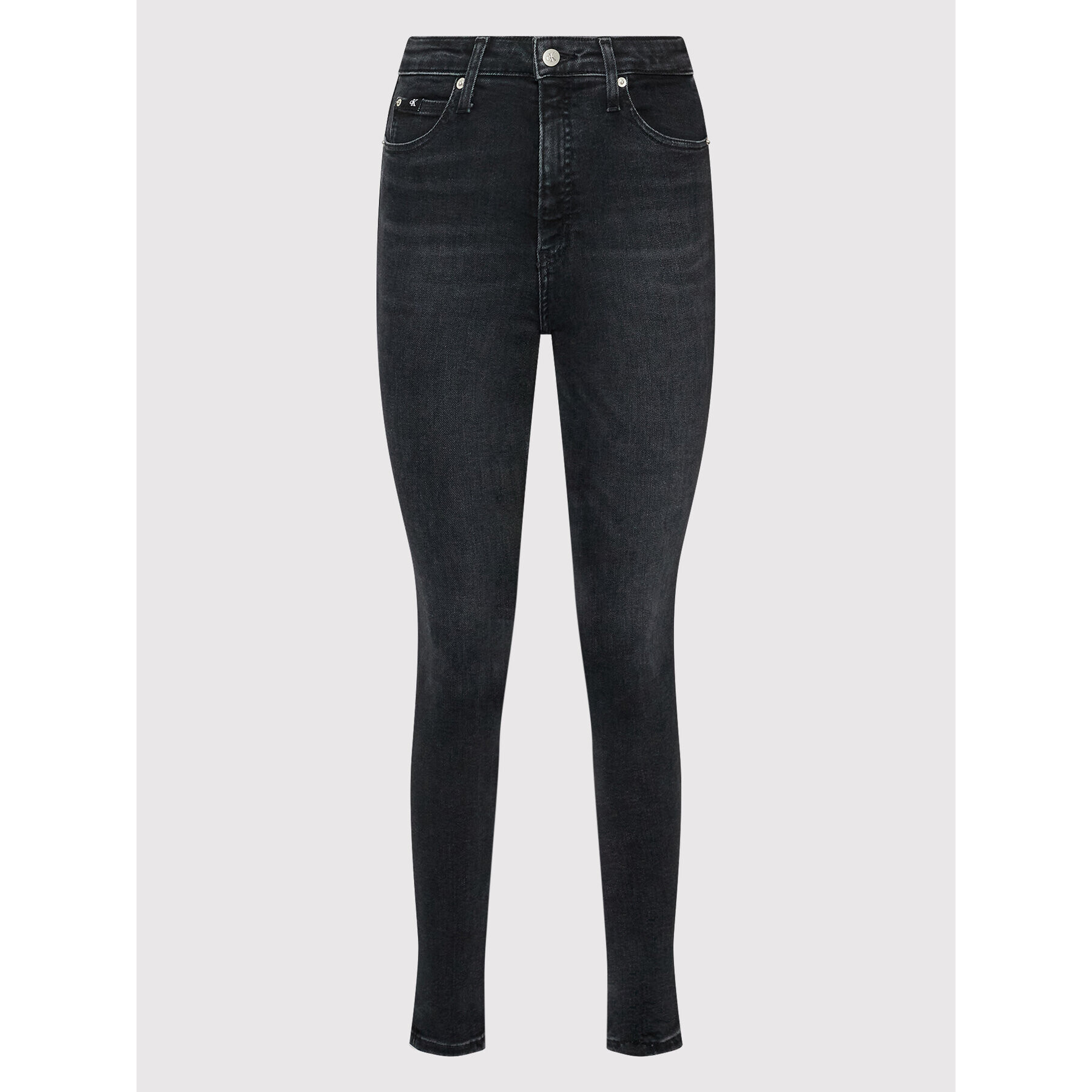 Calvin Klein Jeans Дънки J20J219333 Черен Super Skinny Fit - Pepit.bg