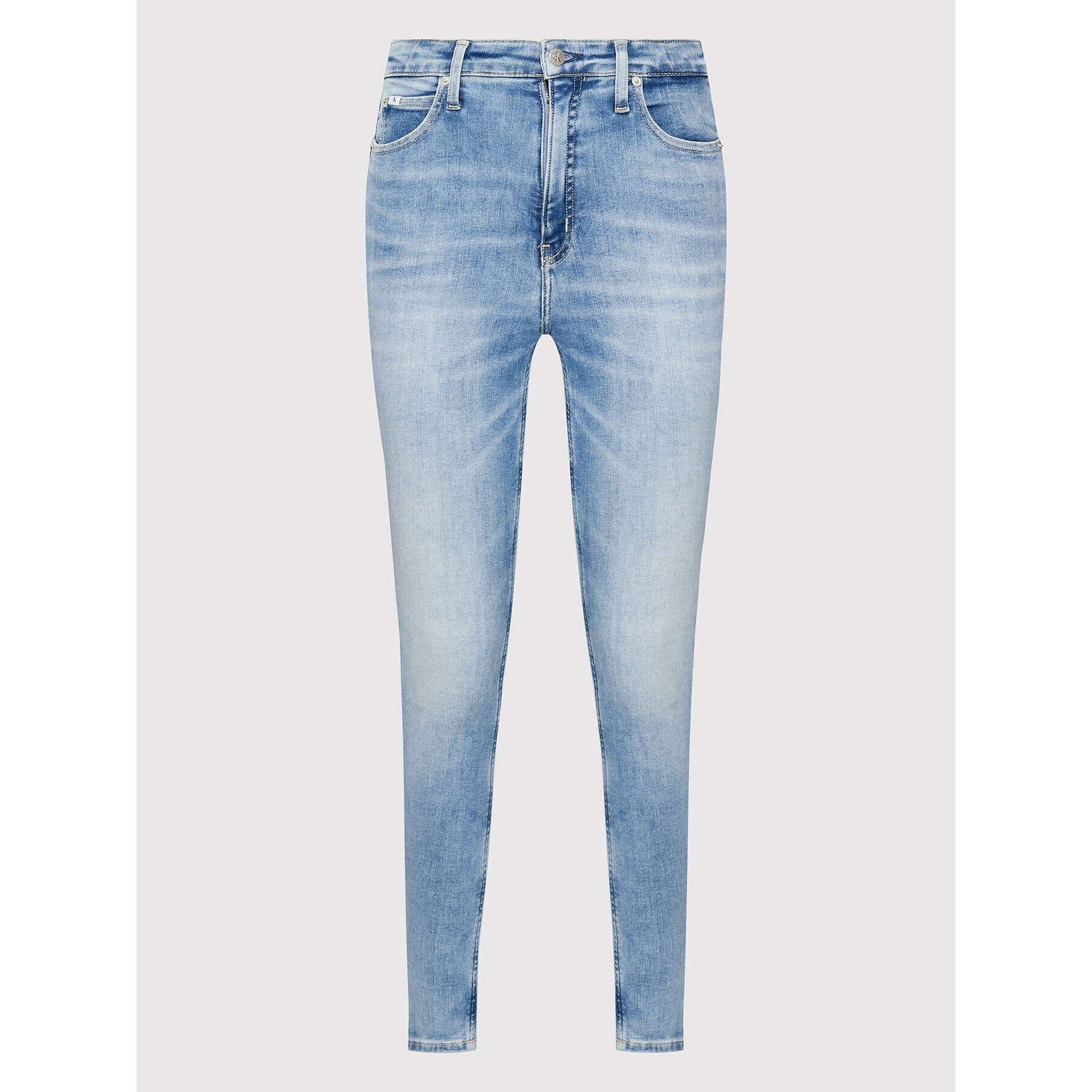 Calvin Klein Jeans Дънки J20J219334 Син Super Skinny Fit - Pepit.bg