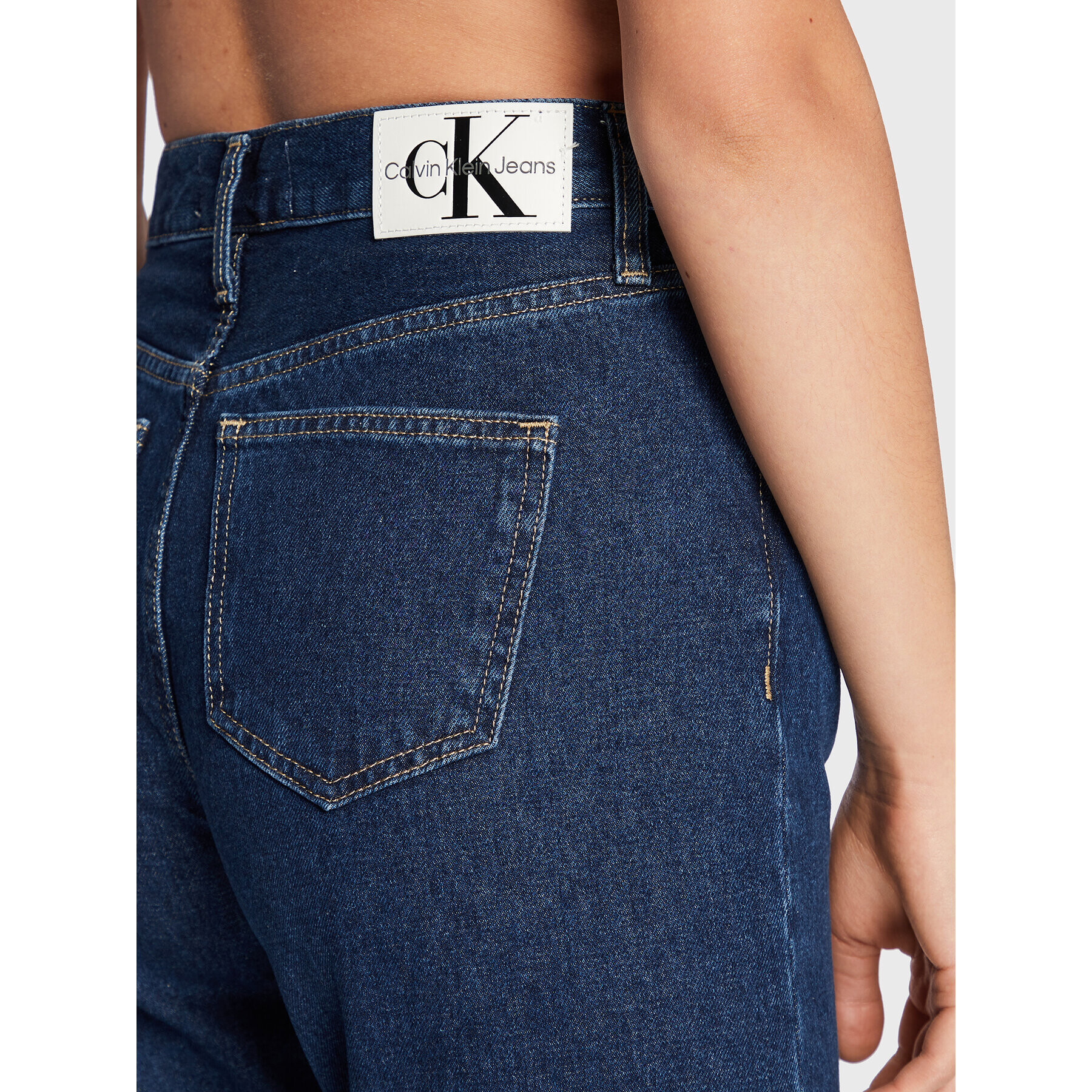 Calvin Klein Jeans Дънки J20J219502 Син Regular Fit - Pepit.bg