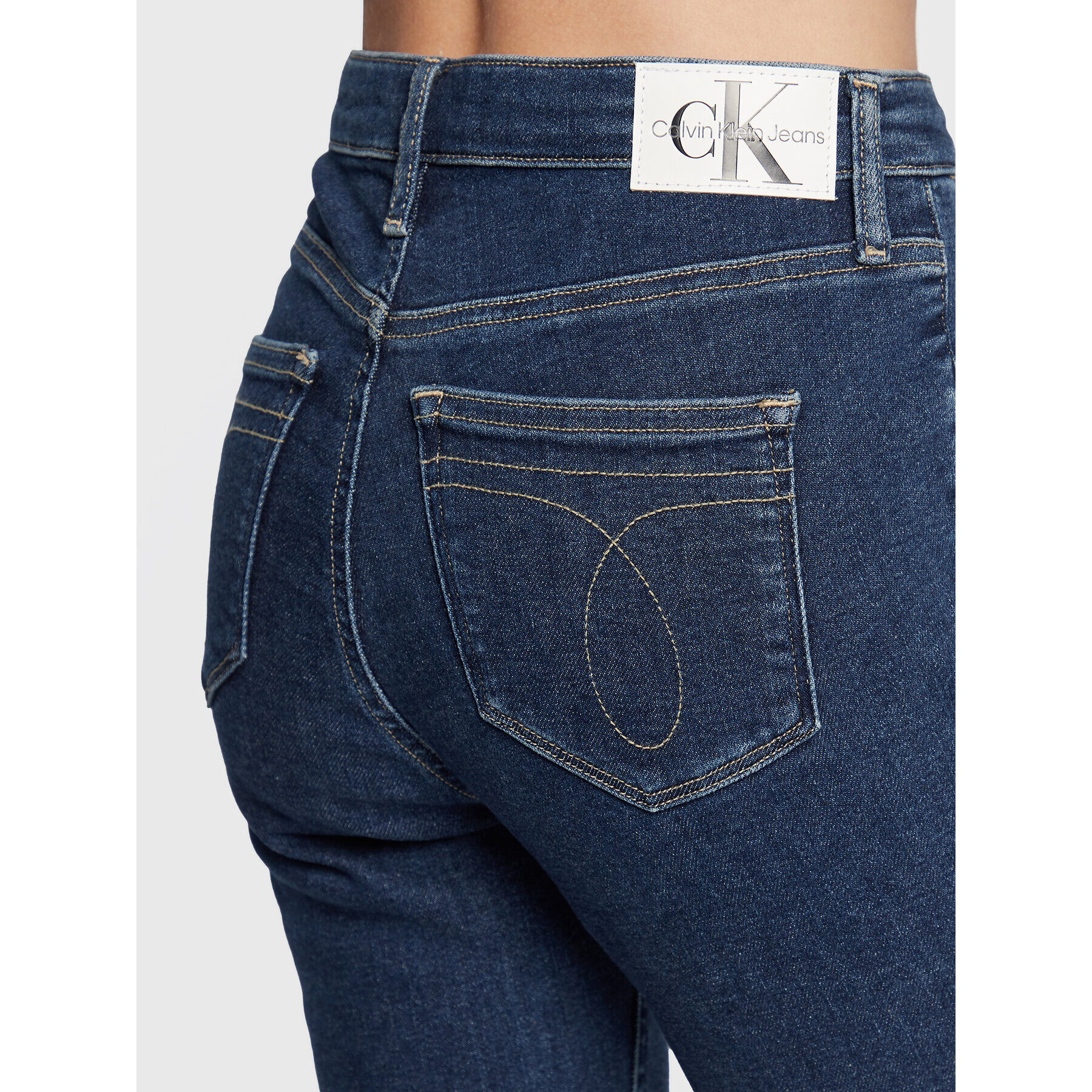 Calvin Klein Jeans Дънки J20J219516 Син Skinny Fit - Pepit.bg