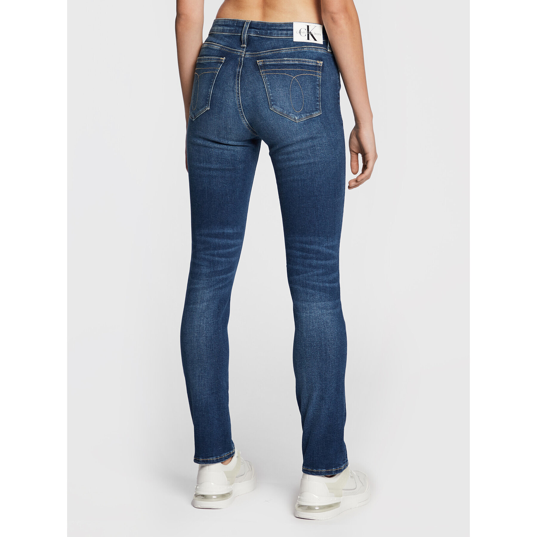 Calvin Klein Jeans Дънки J20J219521 Син Slim Fit - Pepit.bg