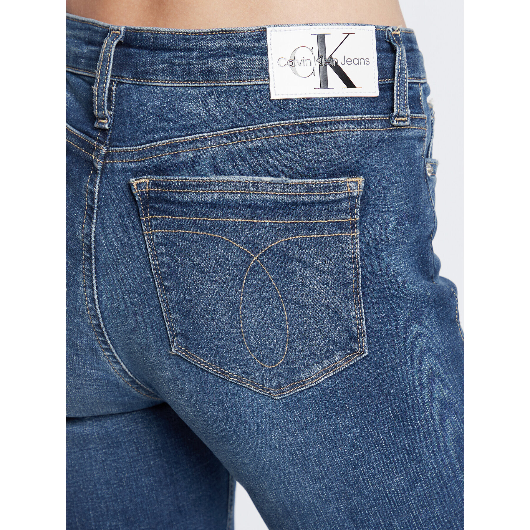 Calvin Klein Jeans Дънки J20J219529 Тъмносин Skinny Fit - Pepit.bg