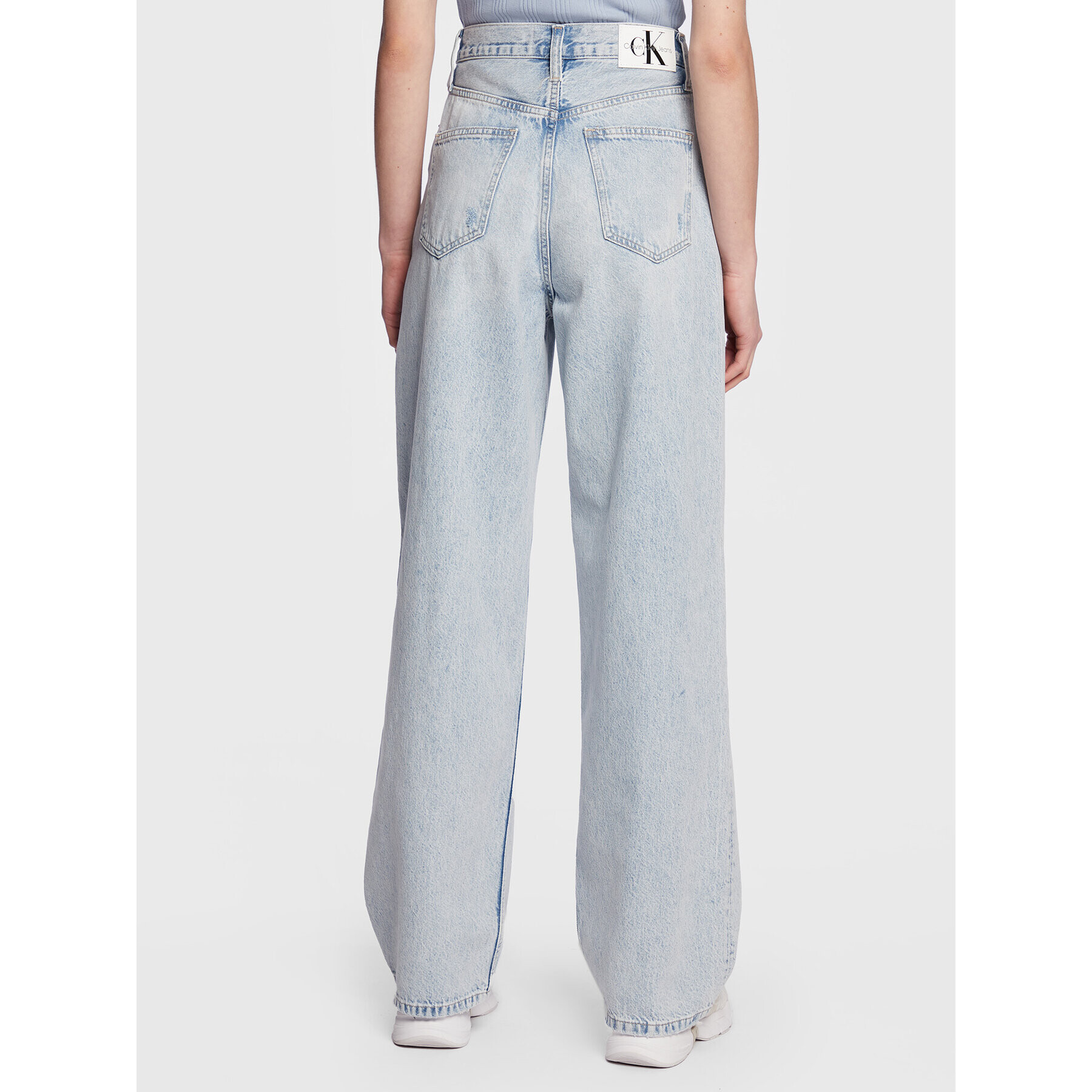 Calvin Klein Jeans Дънки J20J220183 Син Relaxed Fit - Pepit.bg