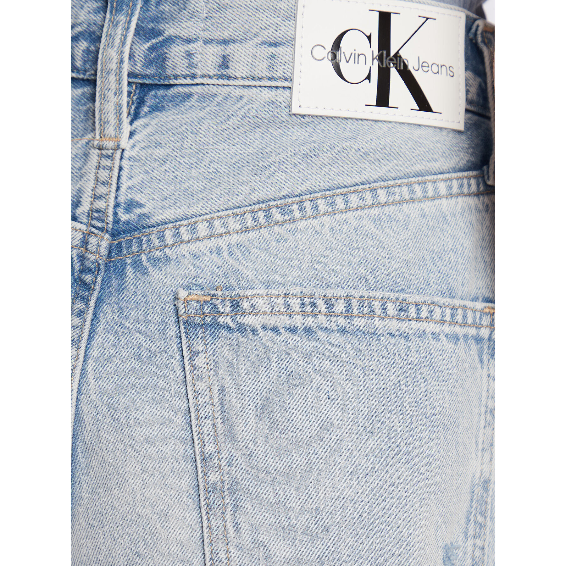 Calvin Klein Jeans Дънки J20J220183 Син Relaxed Fit - Pepit.bg