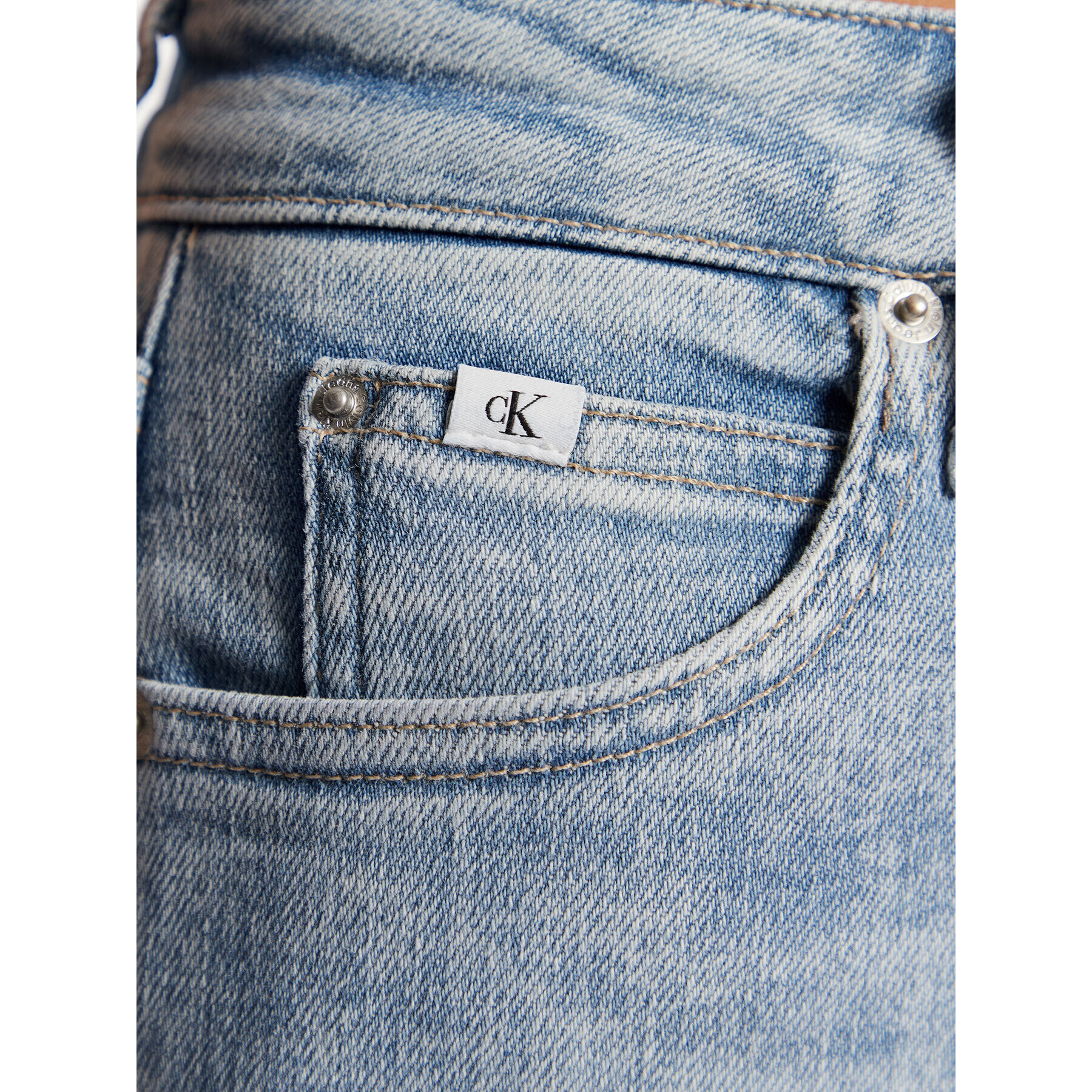 Calvin Klein Jeans Дънки J20J220184 Син Super Skinny Fit - Pepit.bg