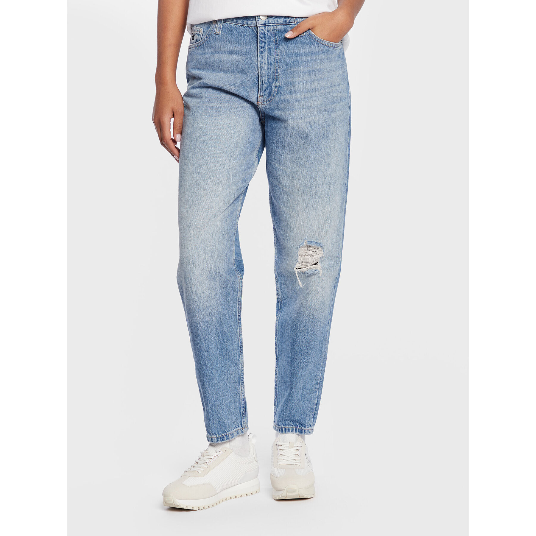 Calvin Klein Jeans Дънки J20J220195 Син Regular Fit - Pepit.bg