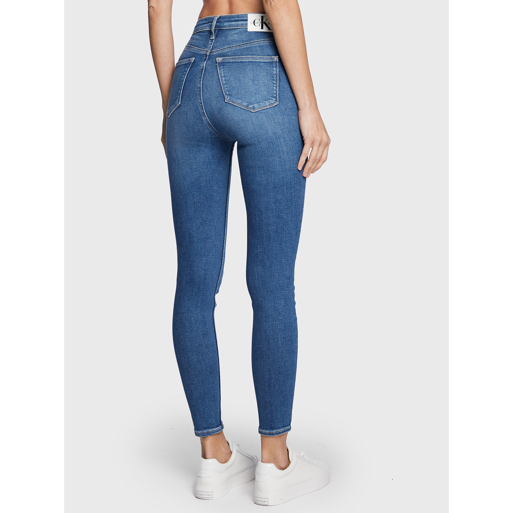 Calvin Klein Jeans Дънки J20J220198 Син Skinny Fit - Pepit.bg