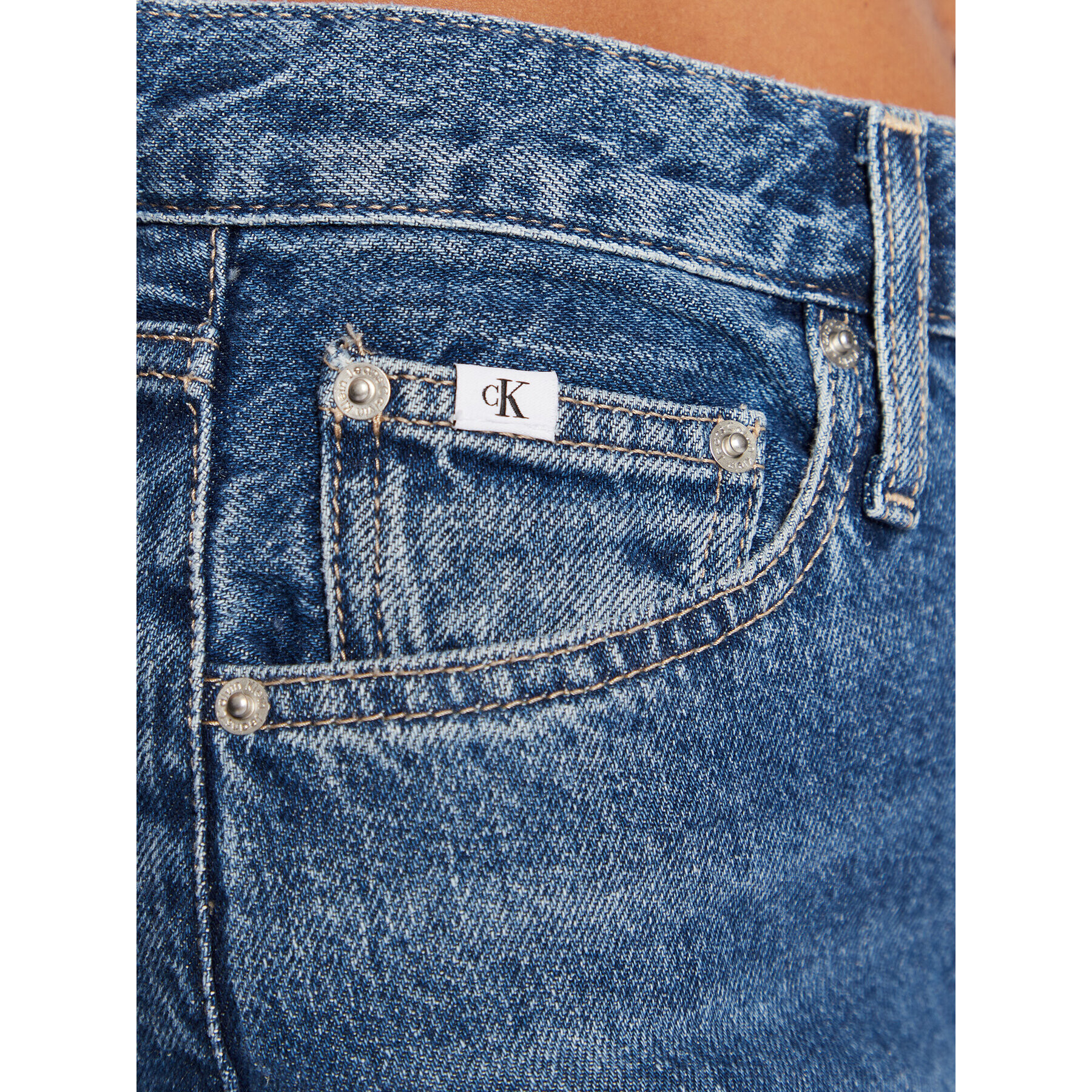 Calvin Klein Jeans Дънки J20J220206 Син Regular Fit - Pepit.bg