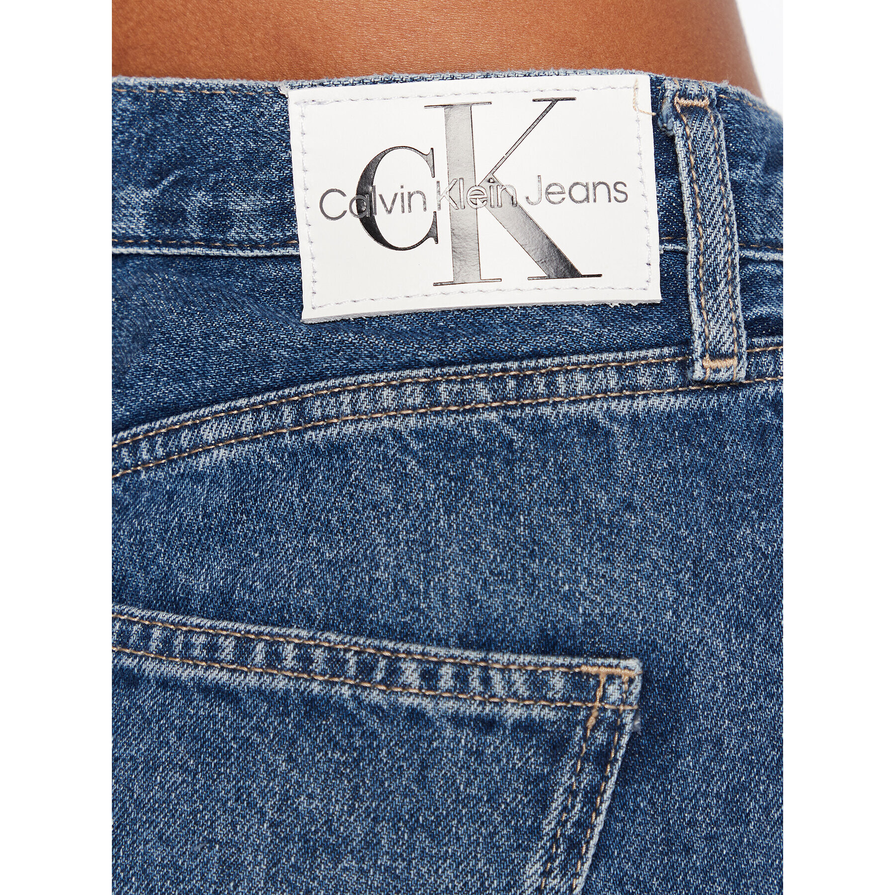 Calvin Klein Jeans Дънки J20J220206 Син Regular Fit - Pepit.bg