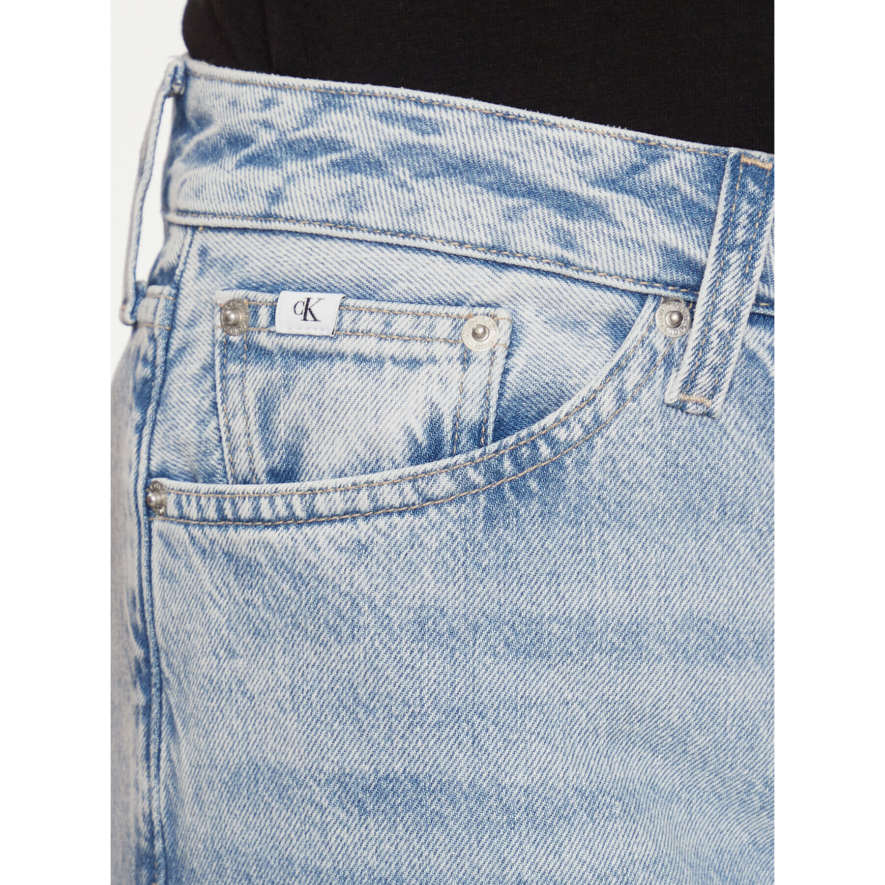 Calvin Klein Jeans Дънки J20J220249 Син Relaxed Fit - Pepit.bg