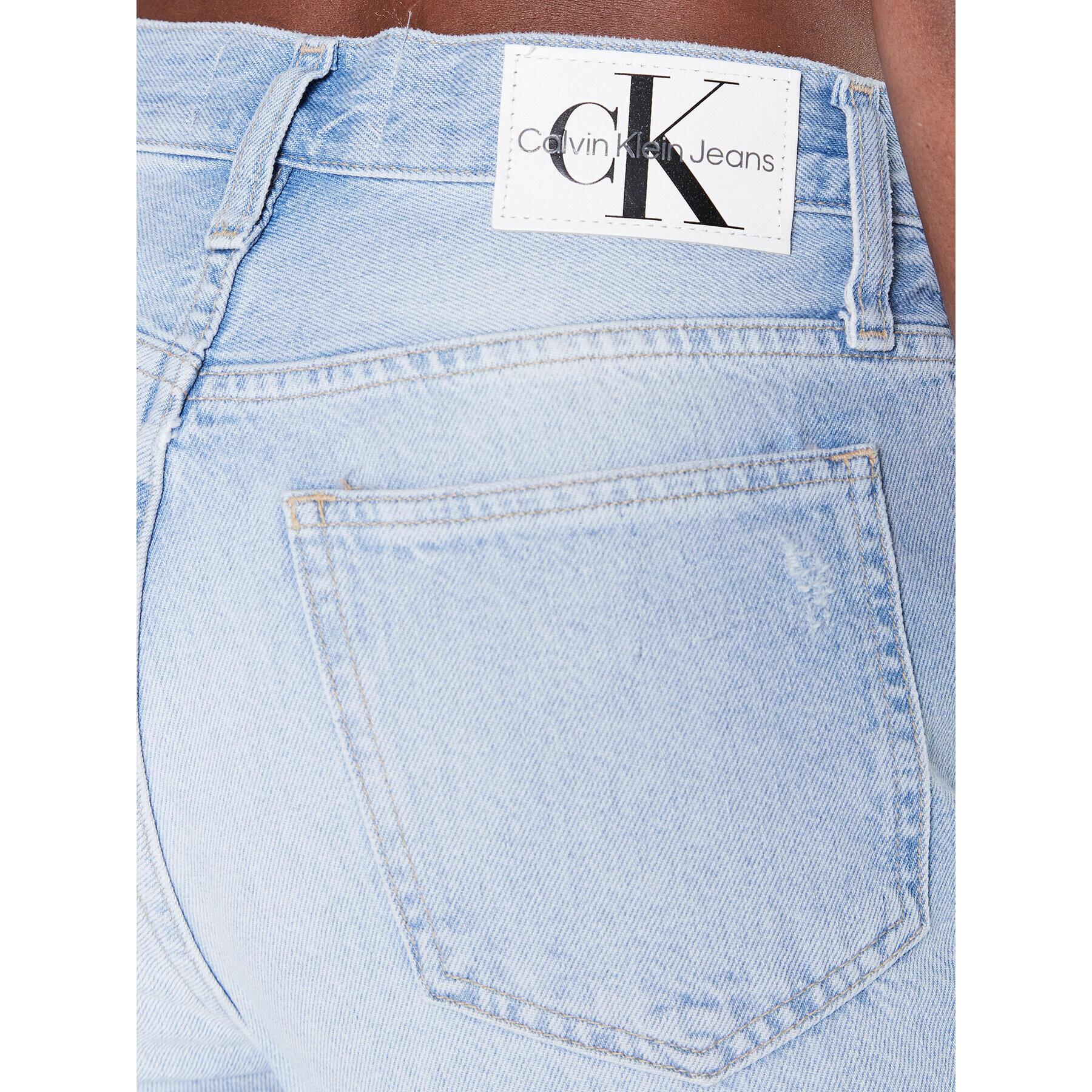 Calvin Klein Jeans Дънки J20J220610 Син Mom Fit - Pepit.bg