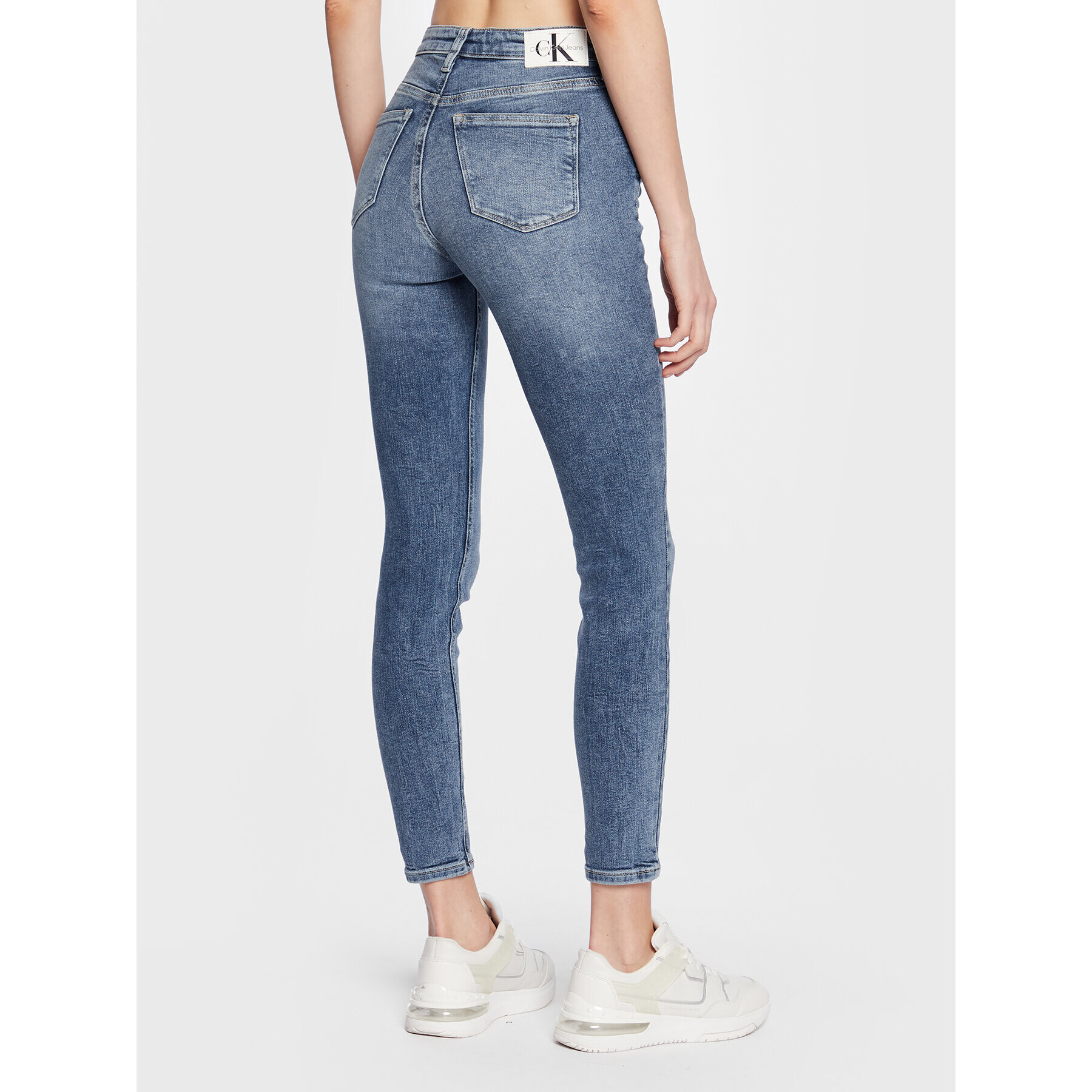 Calvin Klein Jeans Дънки J20J220628 Син Skinny Fit - Pepit.bg