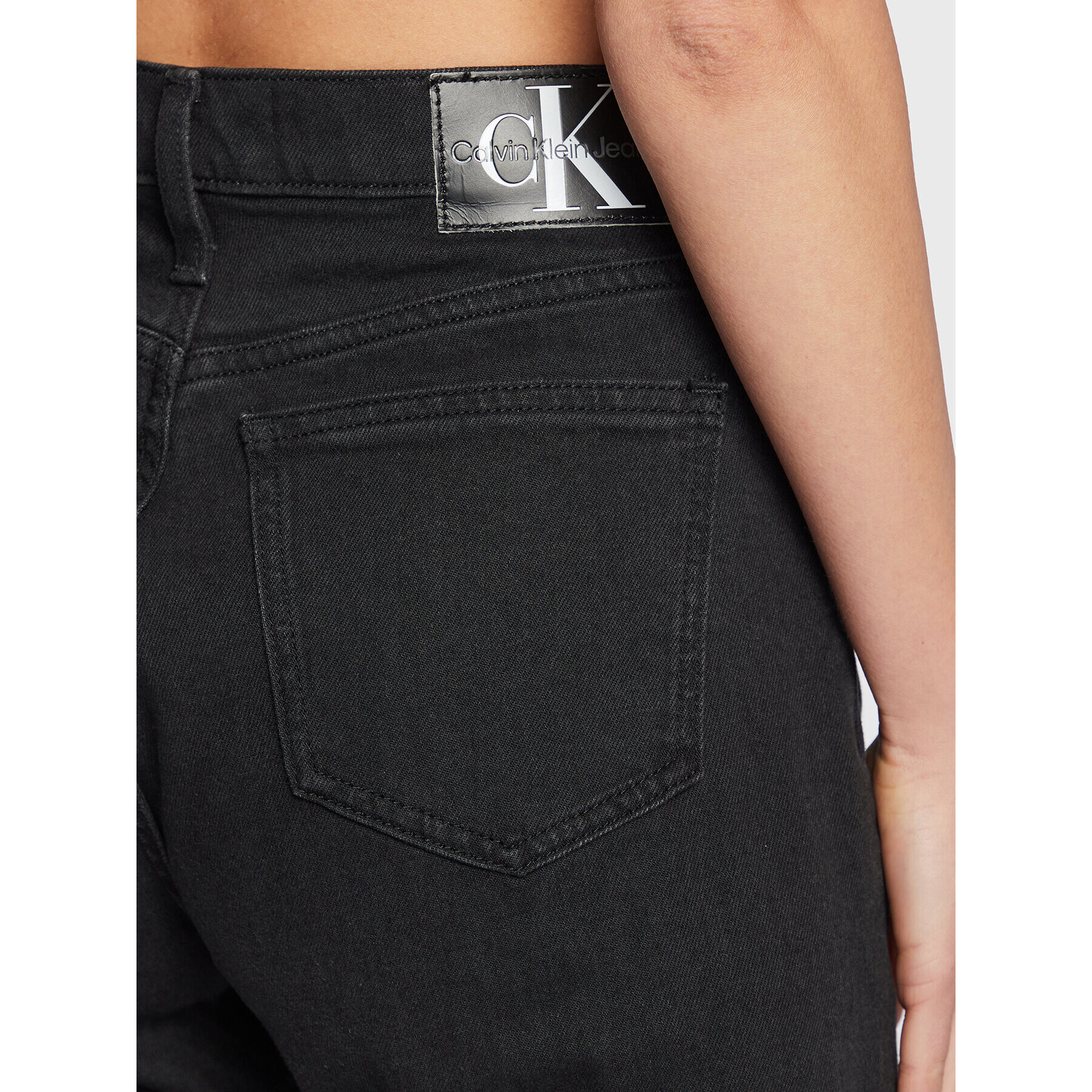 Calvin Klein Jeans Дънки J20J220826 Черен Bootcut Fit - Pepit.bg