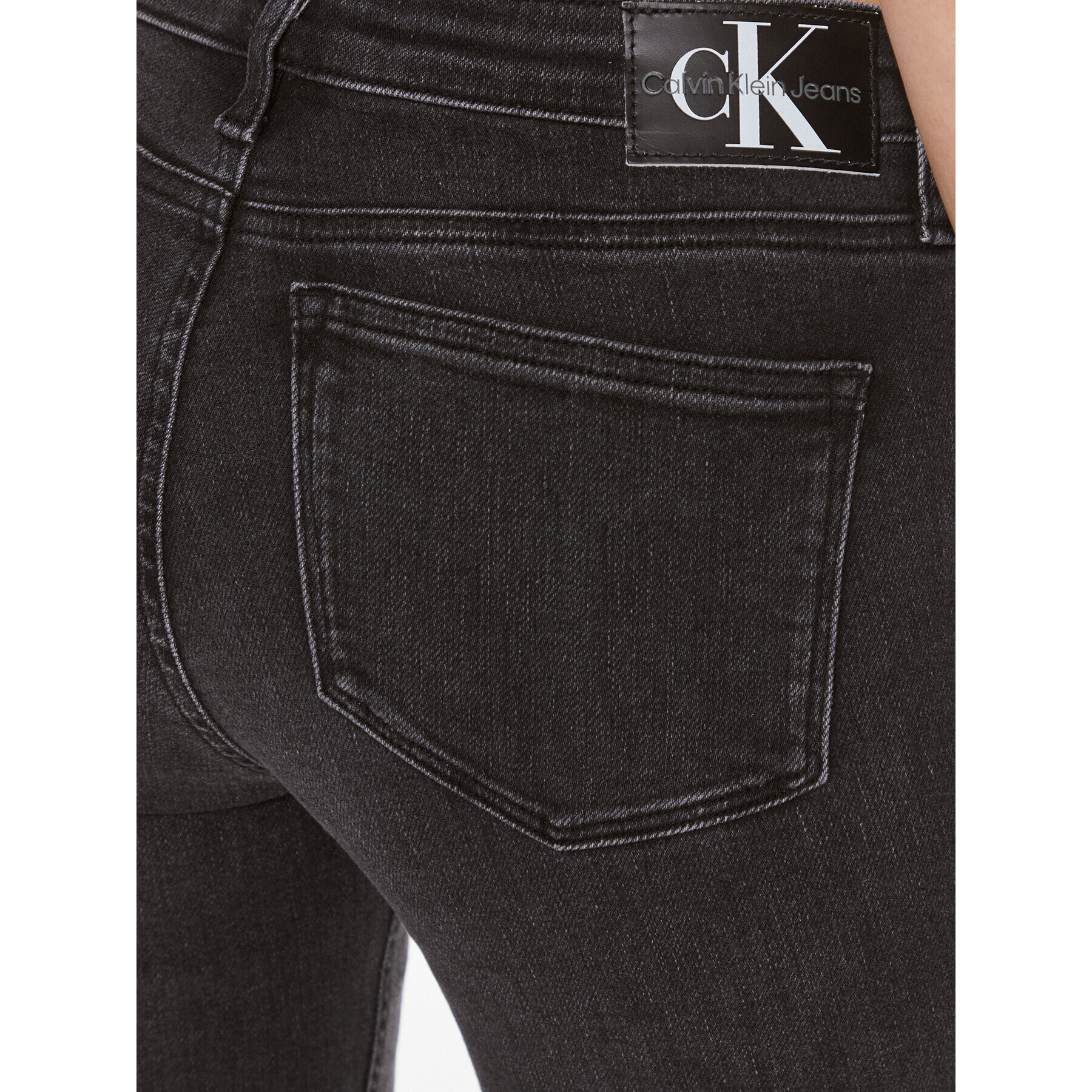 Calvin Klein Jeans Дънки J20J221684 Черен Skinny Fit - Pepit.bg