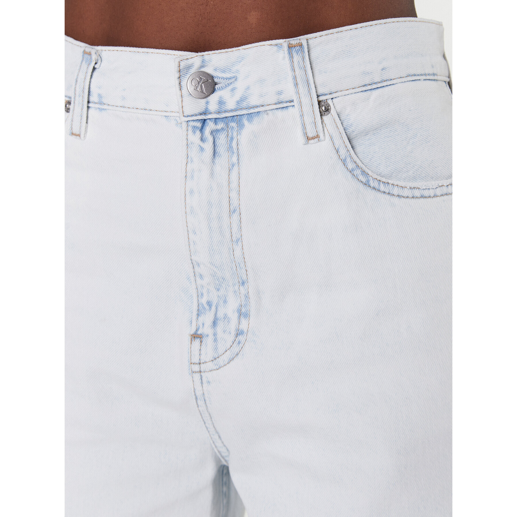 Calvin Klein Jeans Дънки J20J221850 Син Relaxed Fit - Pepit.bg