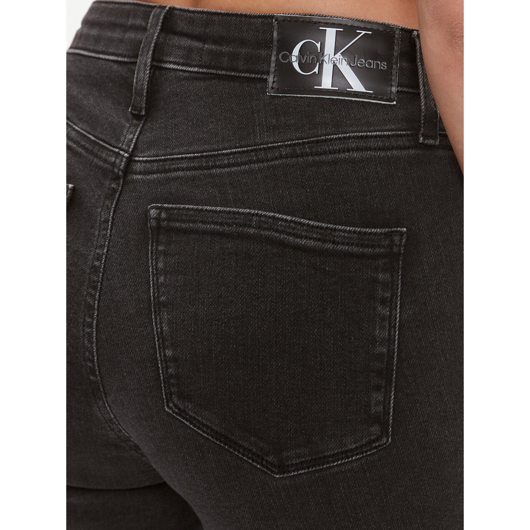 Calvin Klein Jeans Дънки J20J222141 Черен Skinny Fit - Pepit.bg