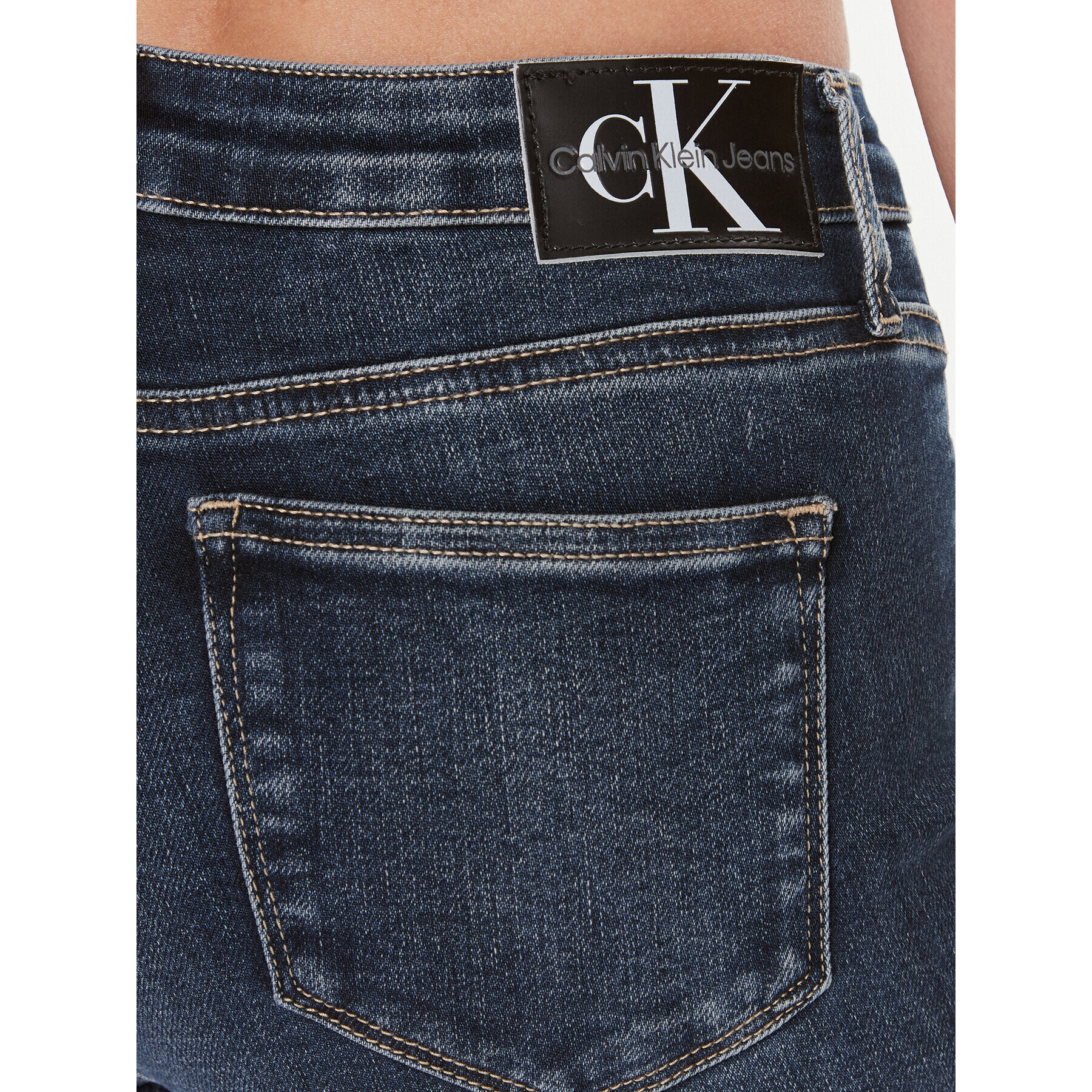 Calvin Klein Jeans Дънки J20J222445 Тъмносин Skinny Fit - Pepit.bg