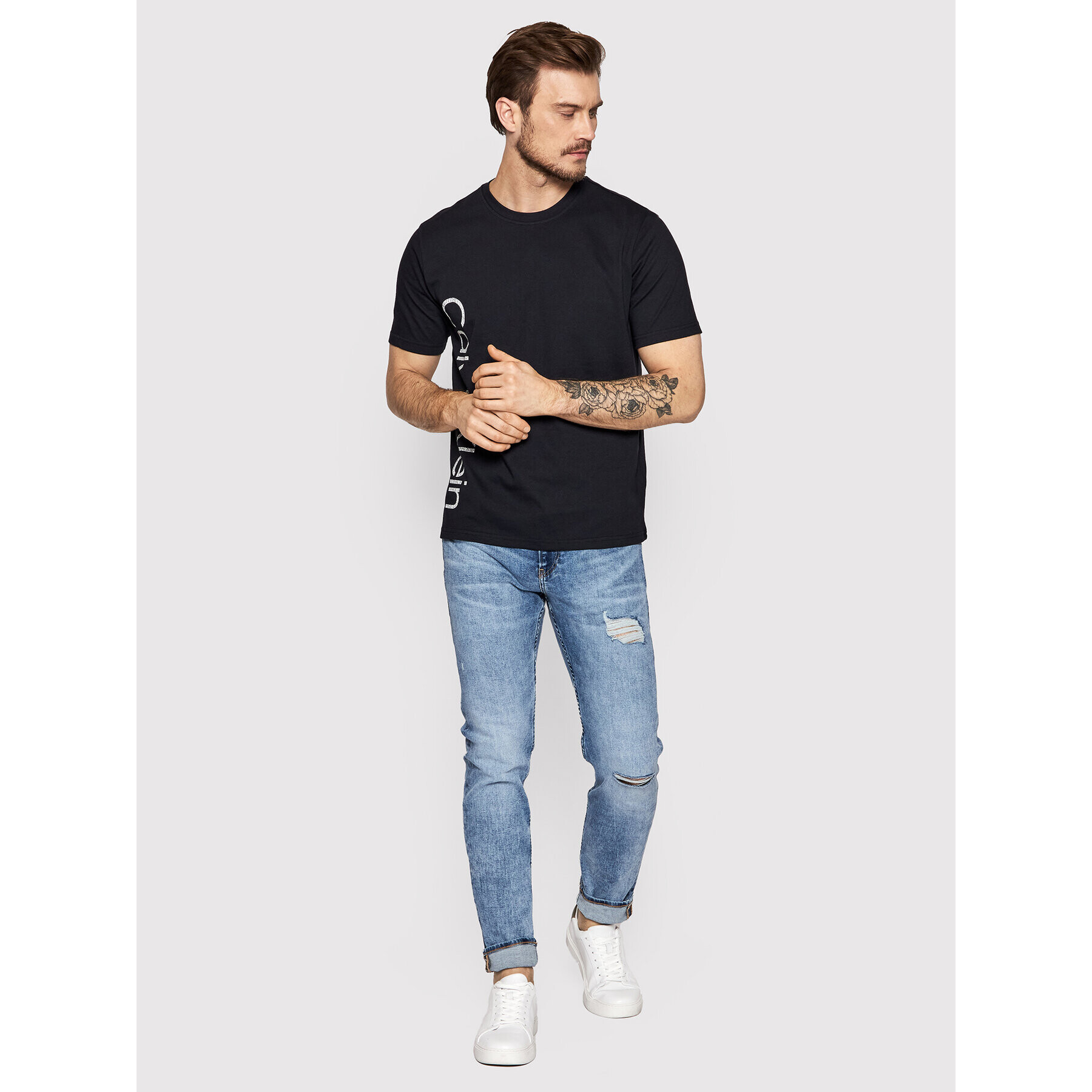 Calvin Klein Jeans Дънки J30J320448 Син Slim Fit - Pepit.bg