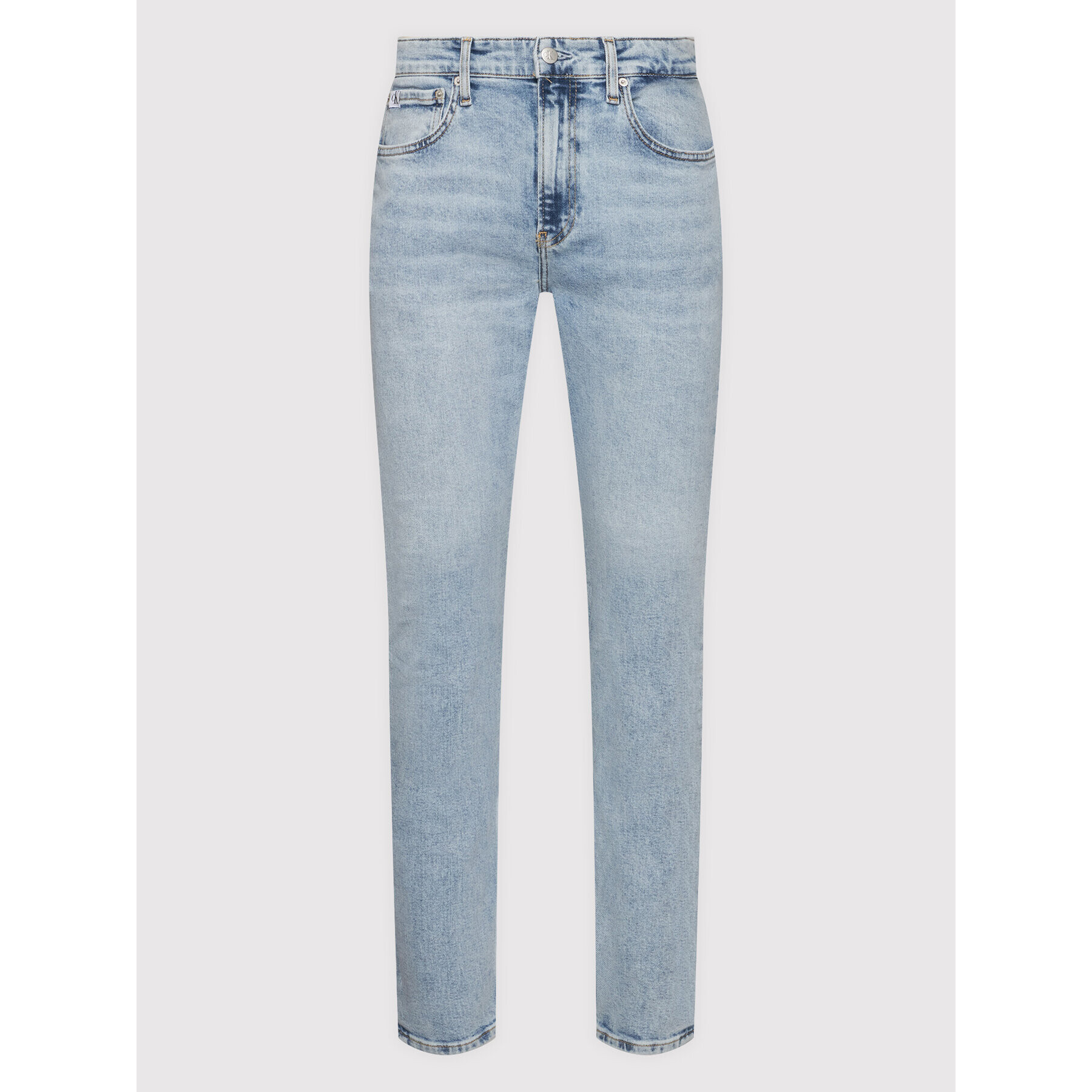 Calvin Klein Jeans Дънки J30J320449 Син Slim Taper Fit - Pepit.bg