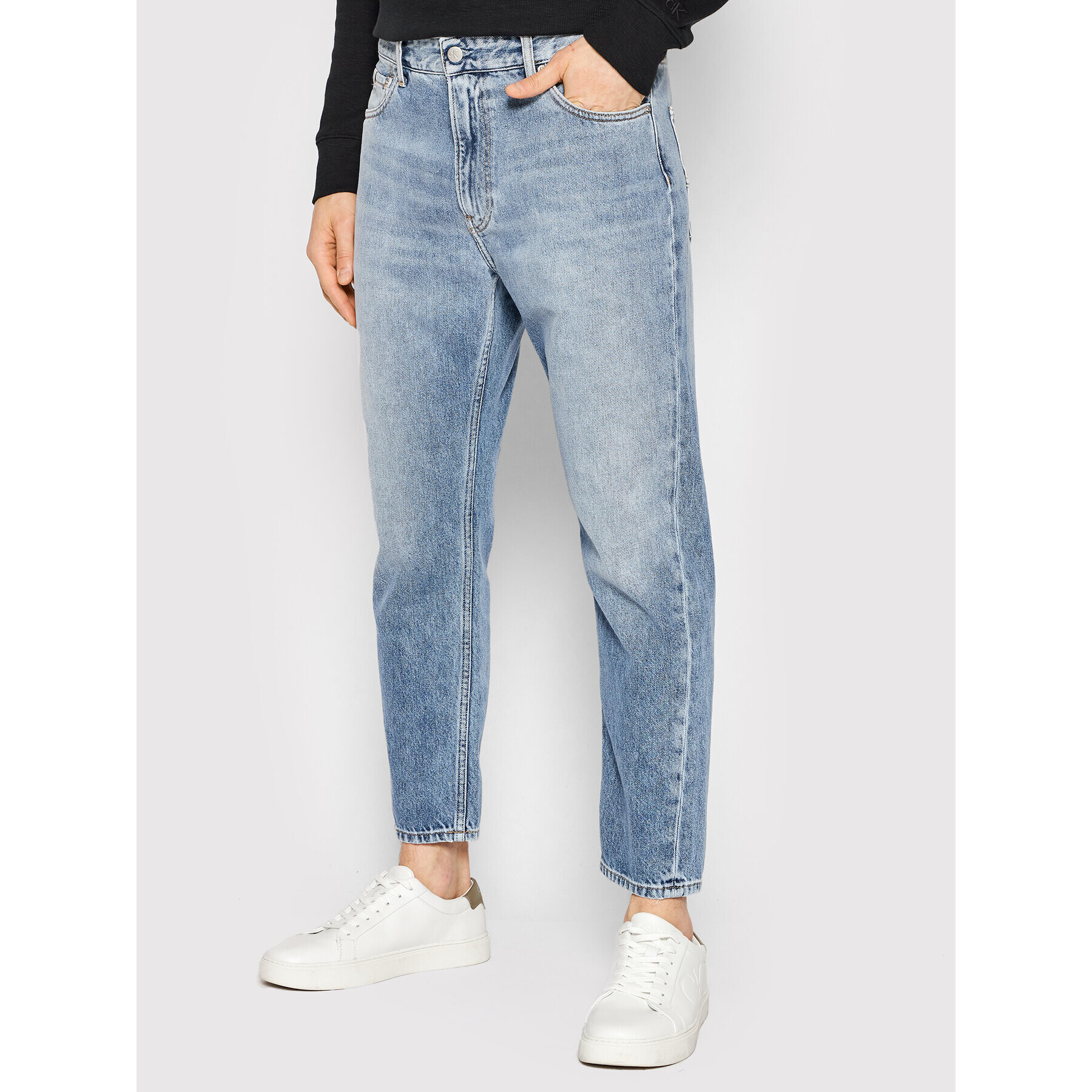 Calvin Klein Jeans Дънки J30J320459 Син Regular Fit - Pepit.bg