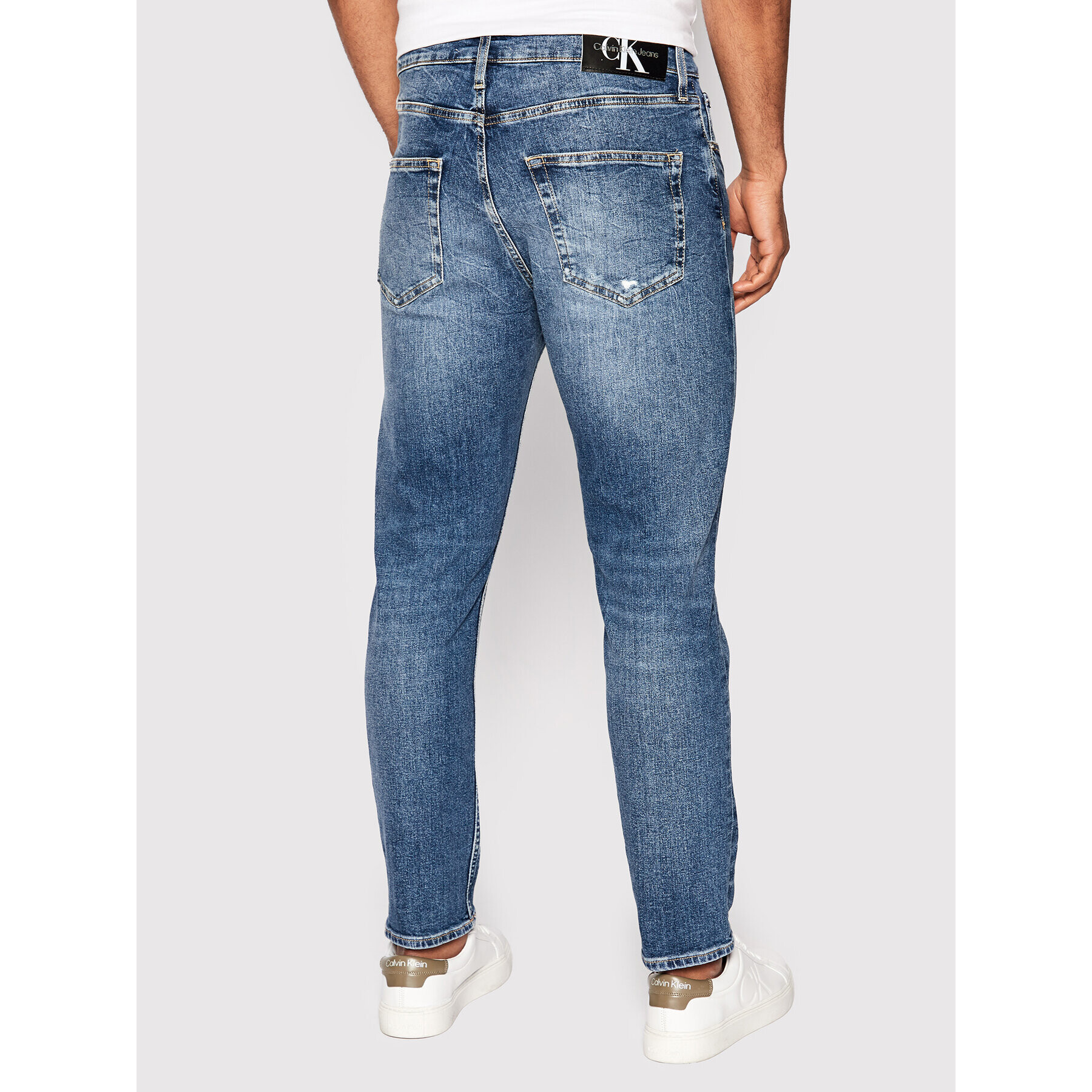 Calvin Klein Jeans Дънки J30J321116 Син Regular Fit - Pepit.bg