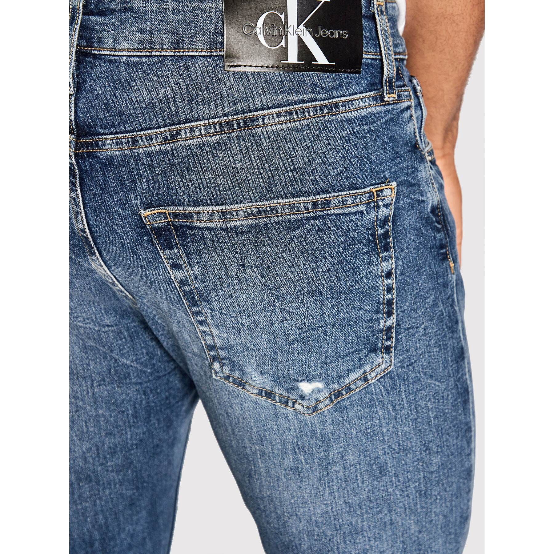 Calvin Klein Jeans Дънки J30J321116 Син Regular Fit - Pepit.bg