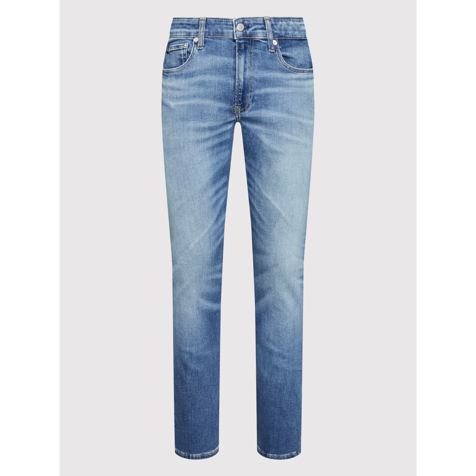 Calvin Klein Jeans Дънки J30J321122 Син Slim Fit - Pepit.bg