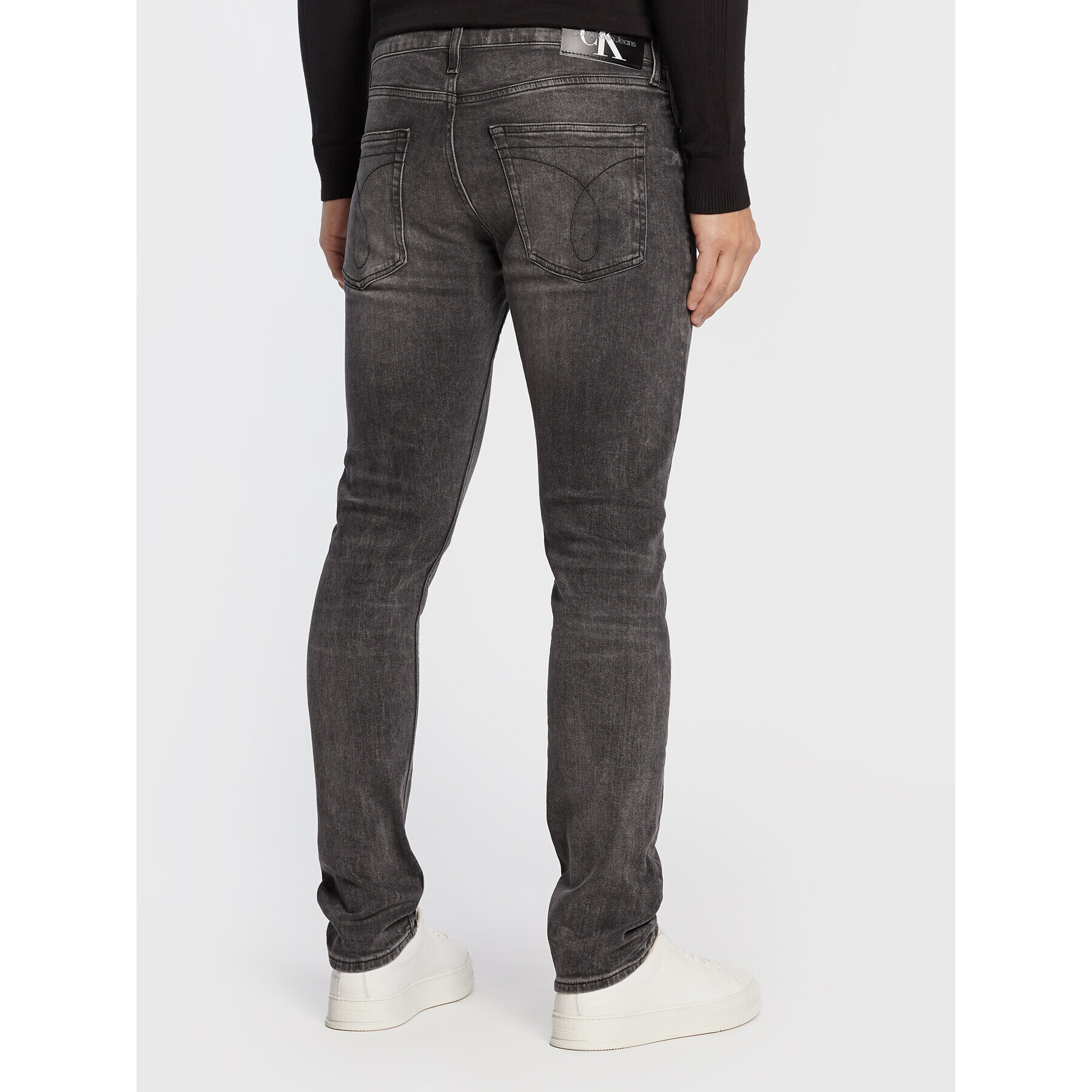 Calvin Klein Jeans Дънки J30J321138 Сив Slim Fit - Pepit.bg