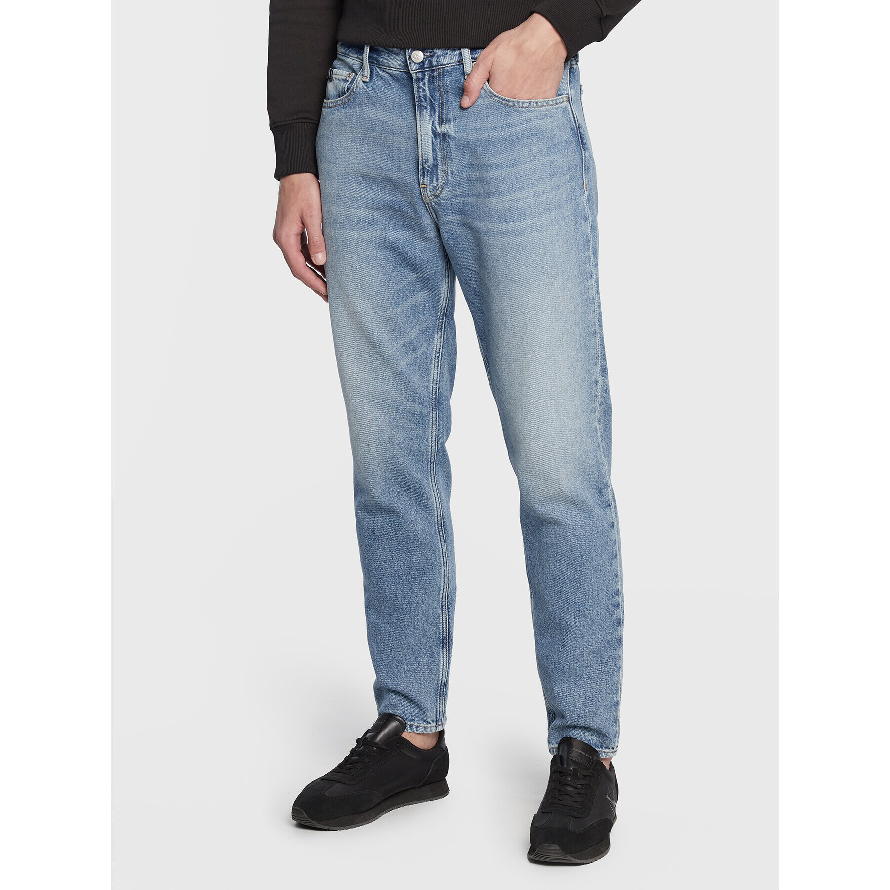 Calvin Klein Jeans Дънки J30J321446 Син Regular Fit - Pepit.bg